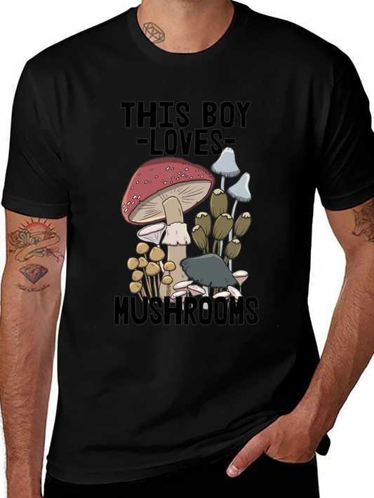 Mushroom Lover Graphic Tee