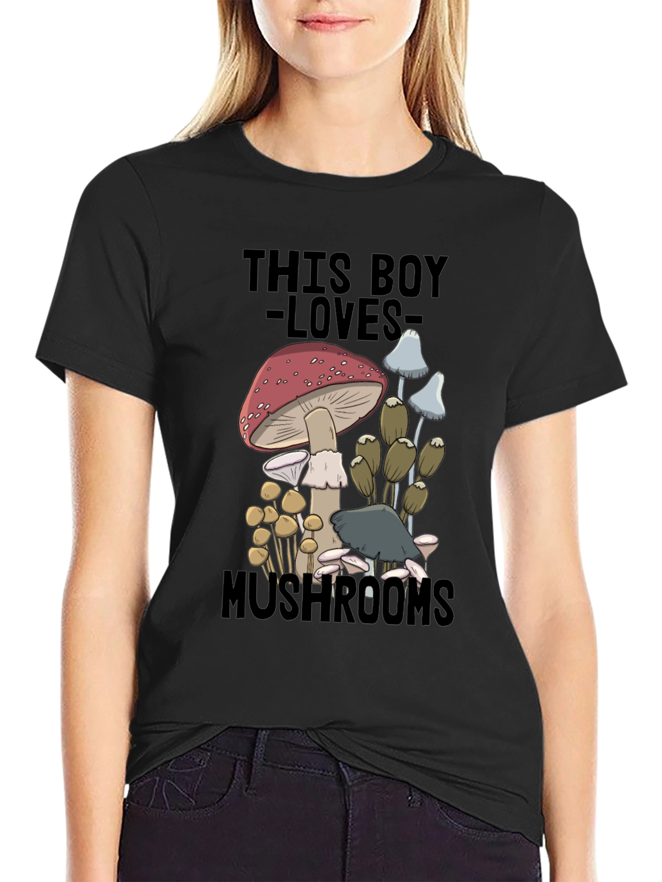 Mushroom Lover Graphic Tee