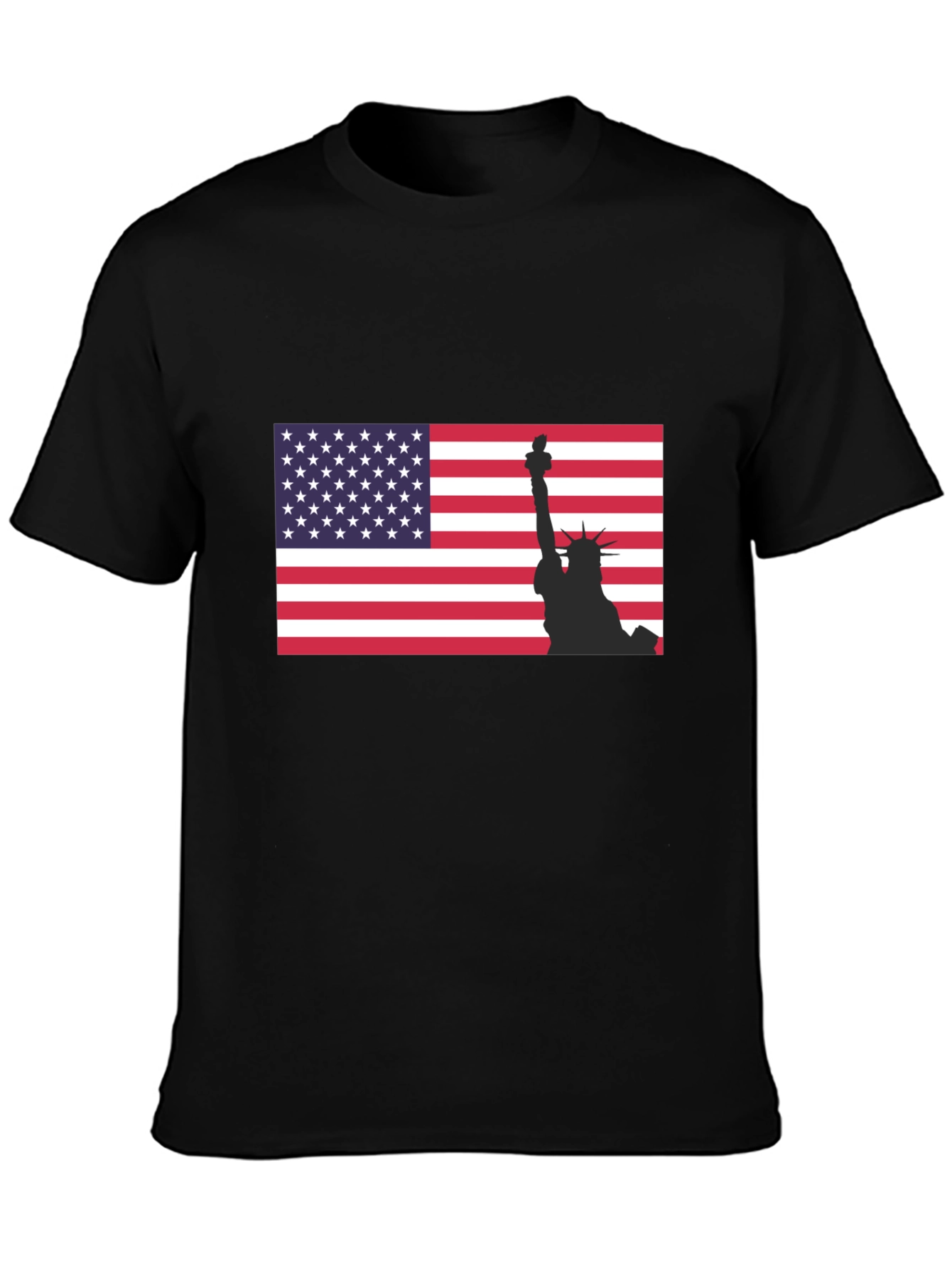 American Flag Liberty Graphic T-Shirt