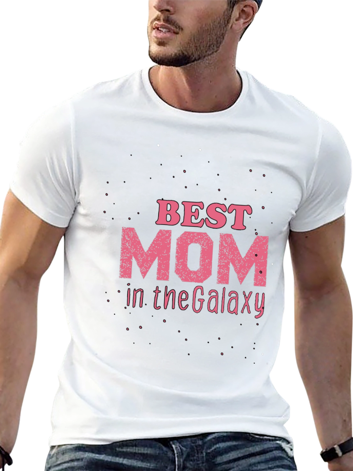 Best Mom in the Galaxy Graphic T-Shirt