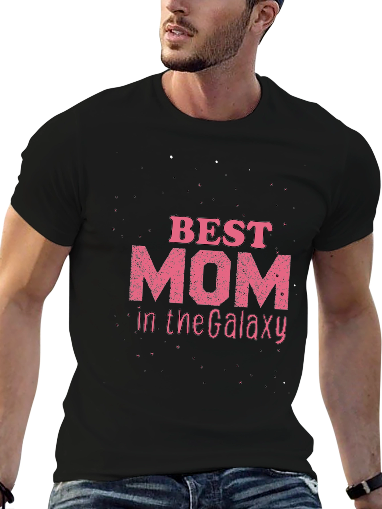 Best Mom in the Galaxy Graphic T-Shirt