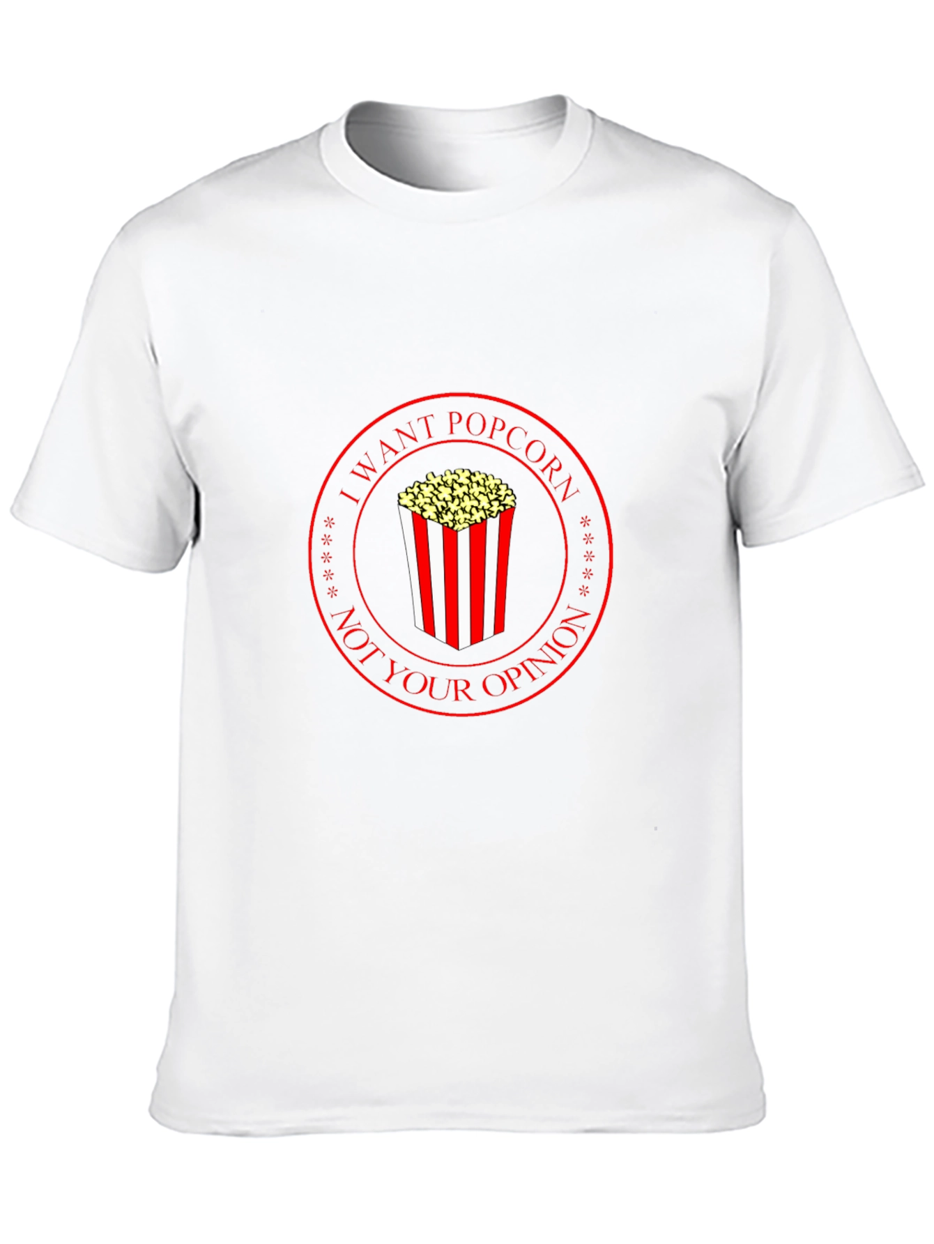 I Want Popcorn T-Shirt
