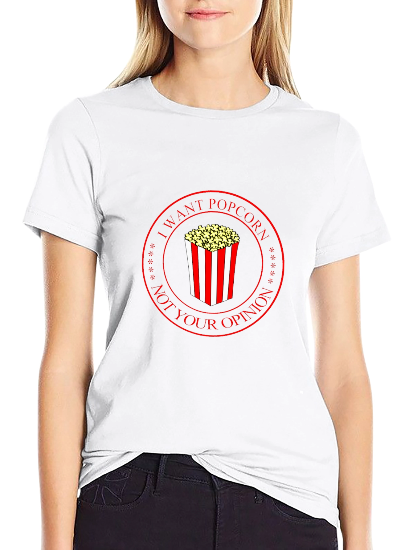 I Want Popcorn T-Shirt