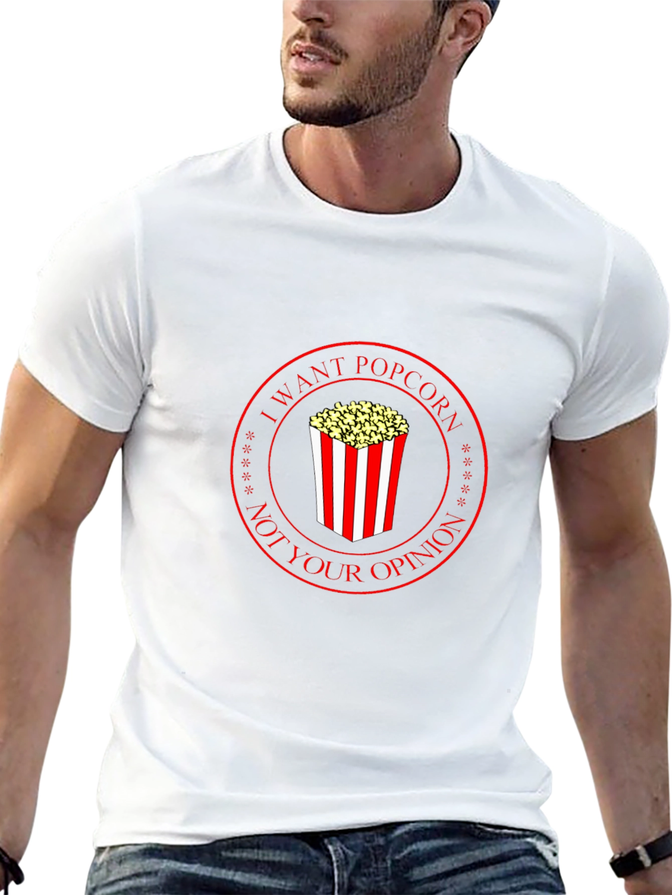 I Want Popcorn T-Shirt