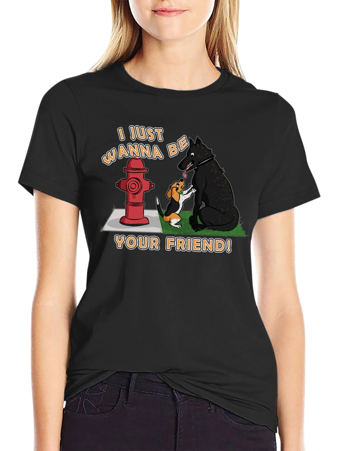 I Just Wanna Be Your Friend T-Shirt