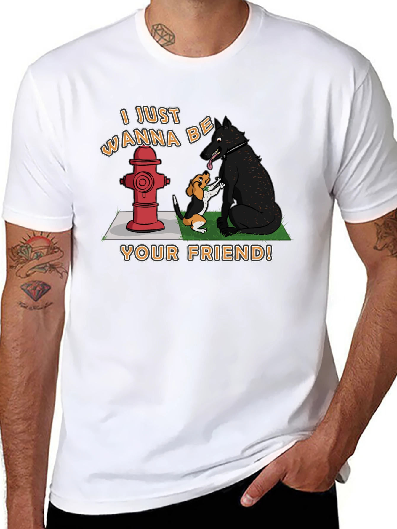I Just Wanna Be Your Friend T-Shirt