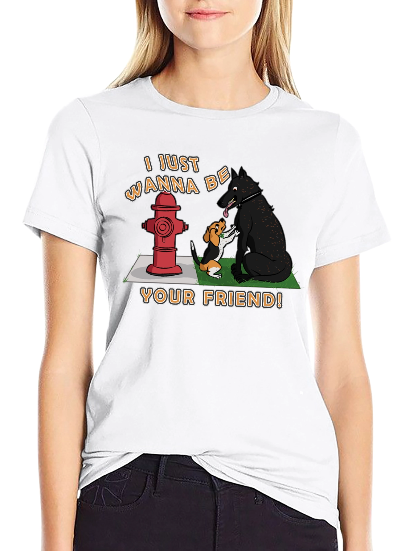 I Just Wanna Be Your Friend T-Shirt