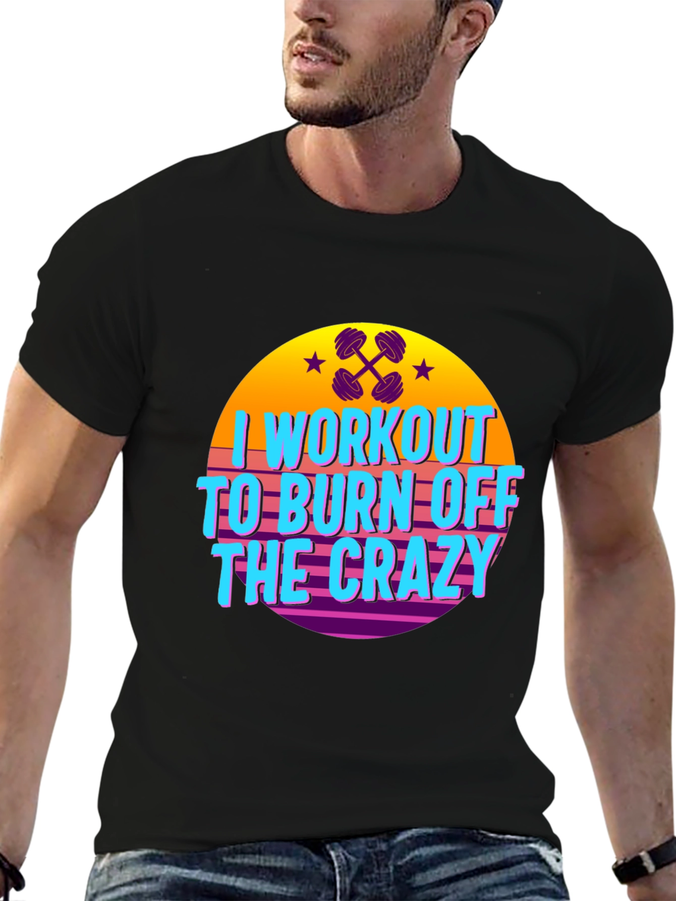 Workout to Burn Off The Crazy Graphic Tee