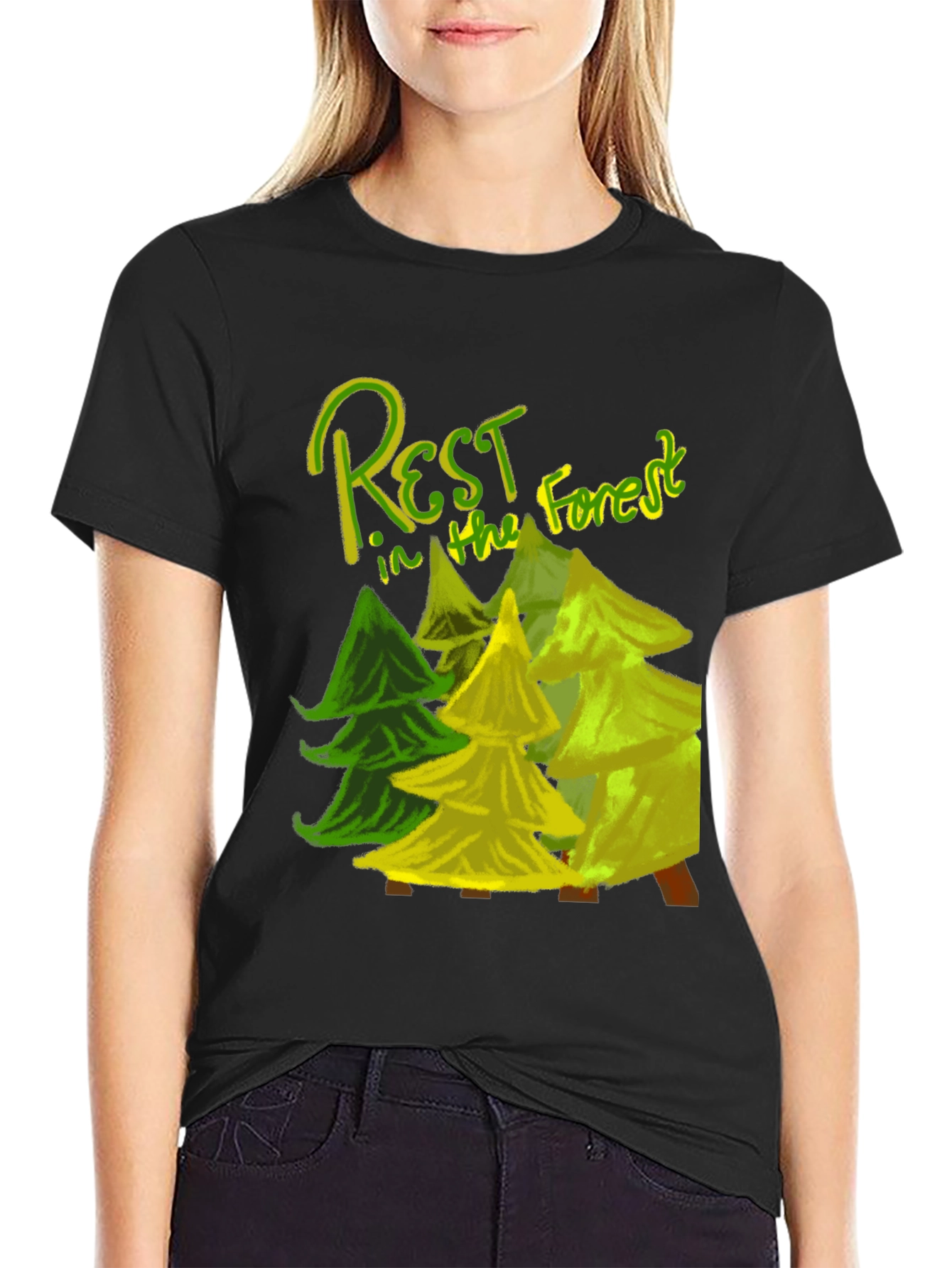 Rest in the Forest Graphic T-Shirt