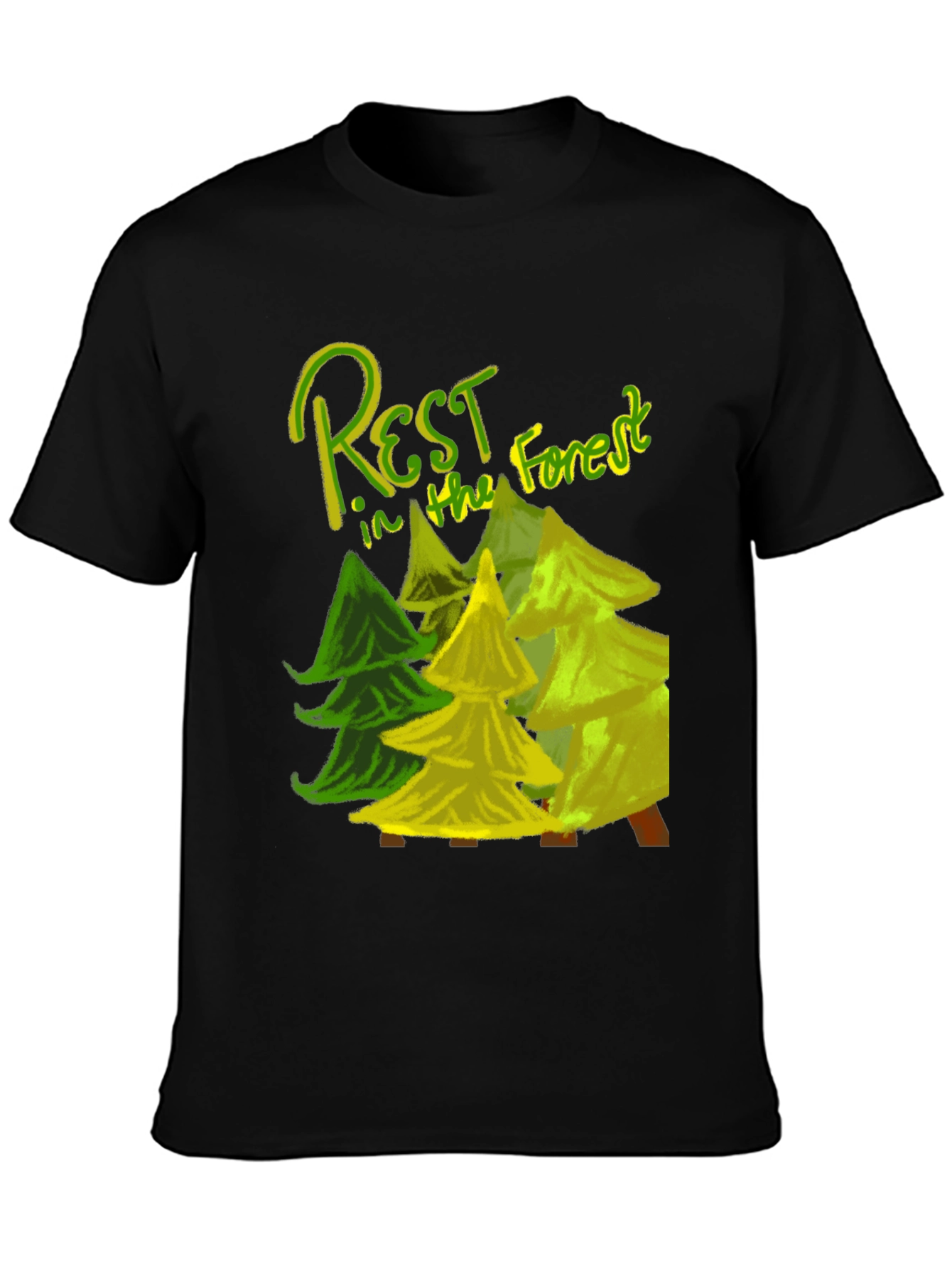 Rest in the Forest Graphic T-Shirt