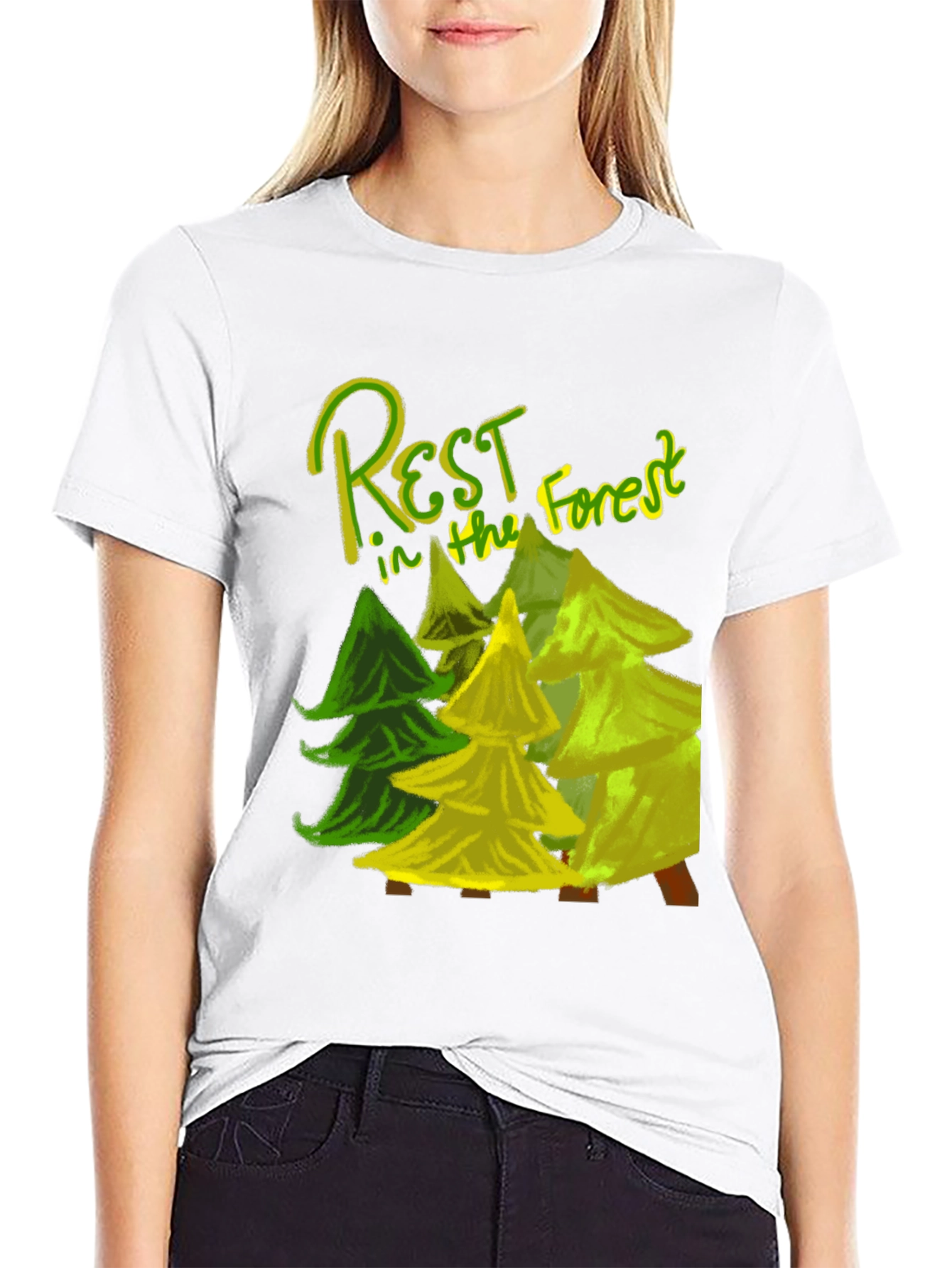 Rest in the Forest Graphic T-Shirt