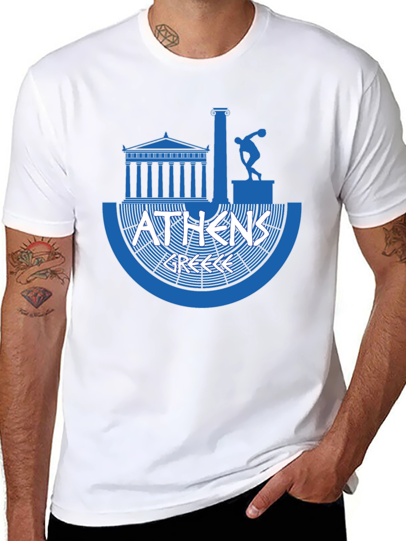 Athens Greece T-Shirt - Tourist Souvenir Tee