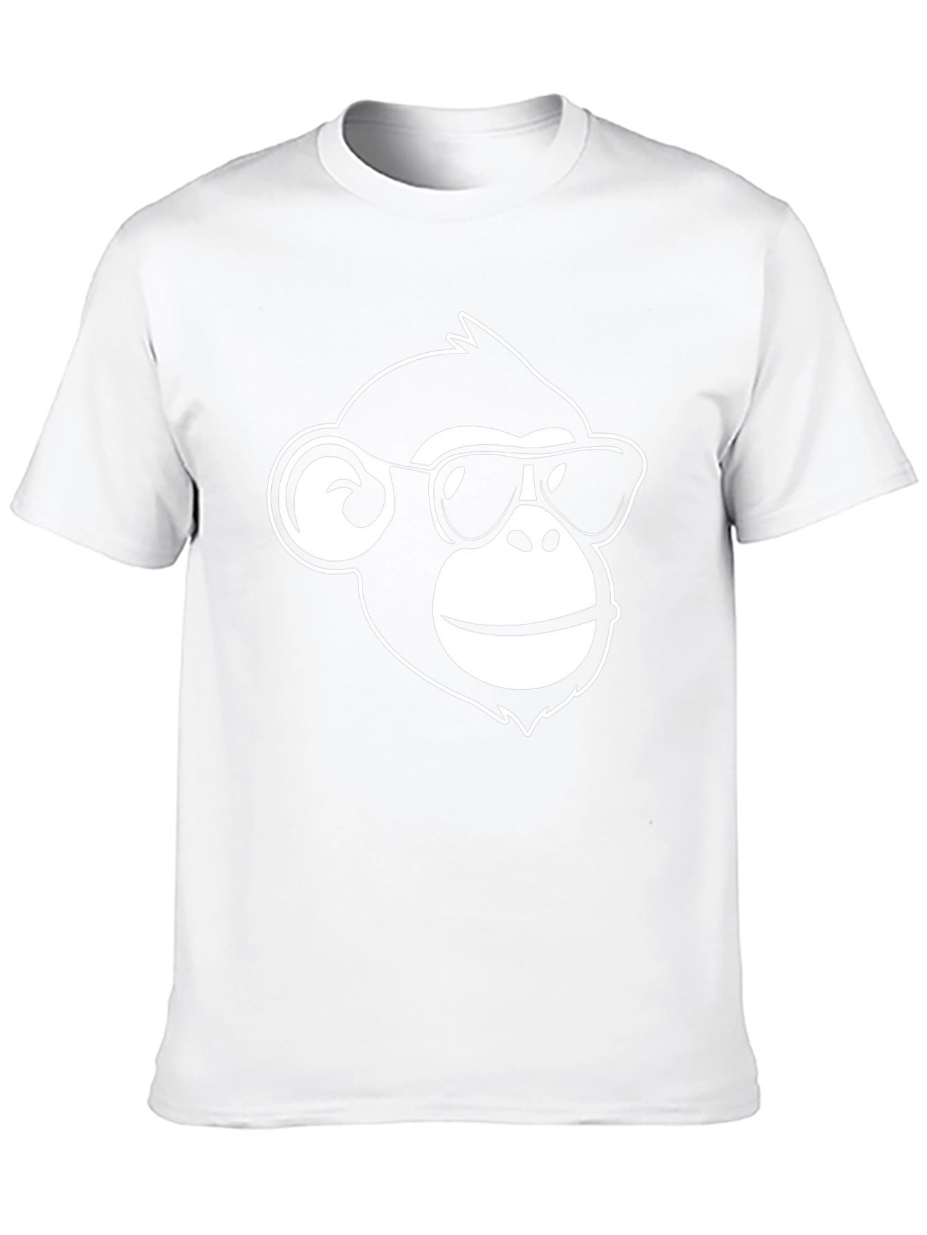 Cool Monkey Graphic Tee - Black Casual Shirt