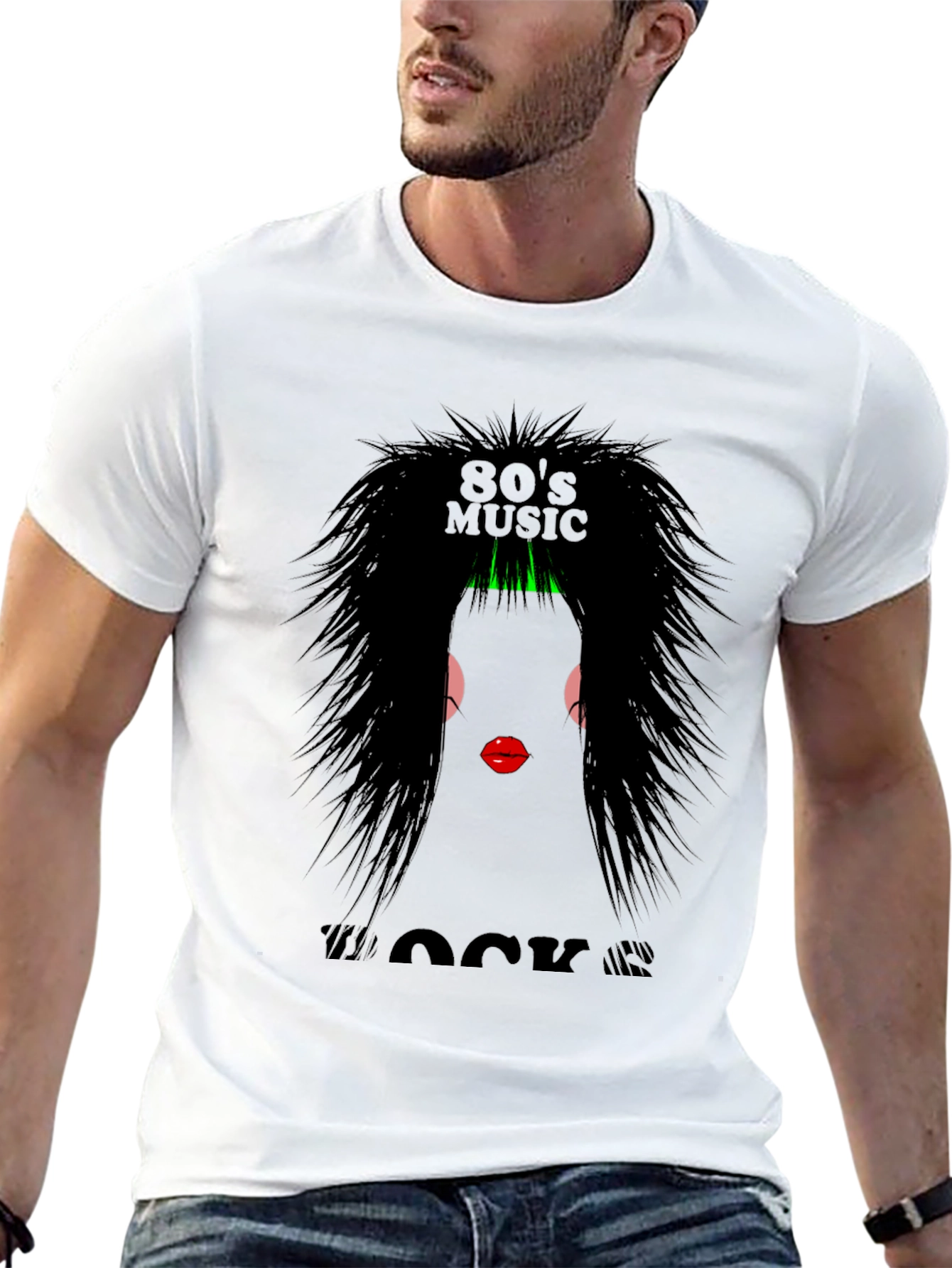80s Rock Music T-Shirt - Retro Style