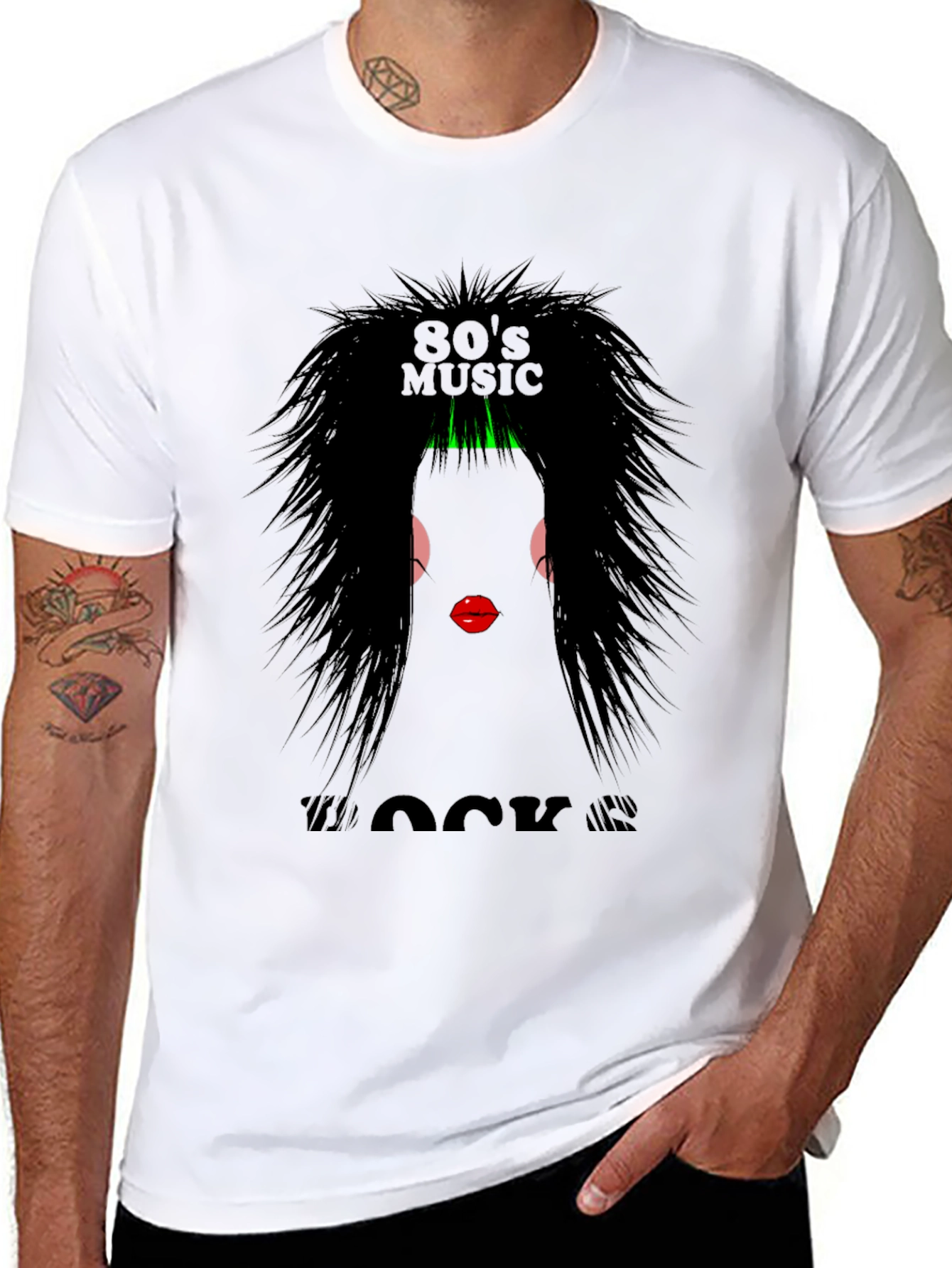 80s Rock Music T-Shirt - Retro Style