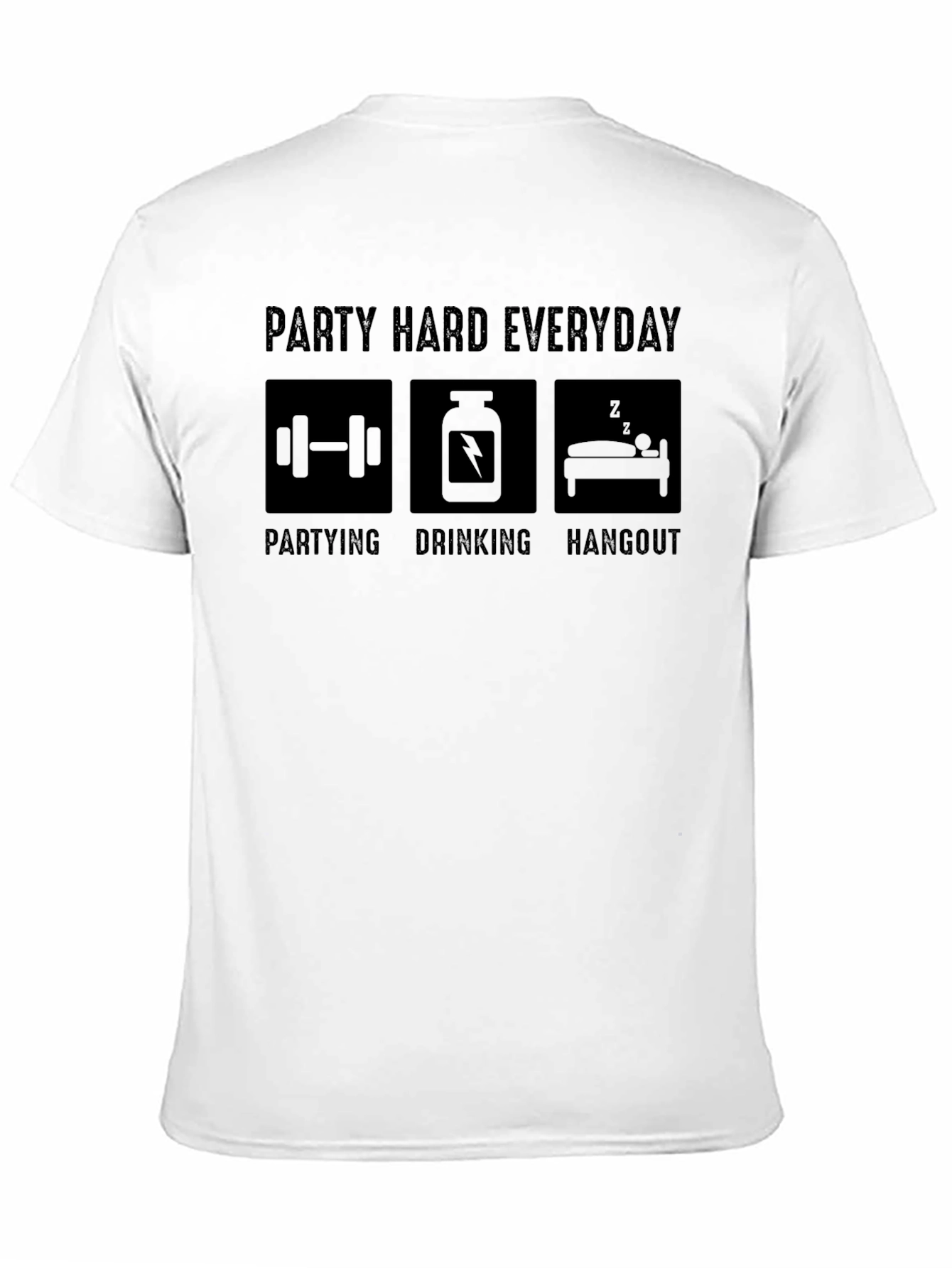Party Hard Everyday Graphic T-Shirt