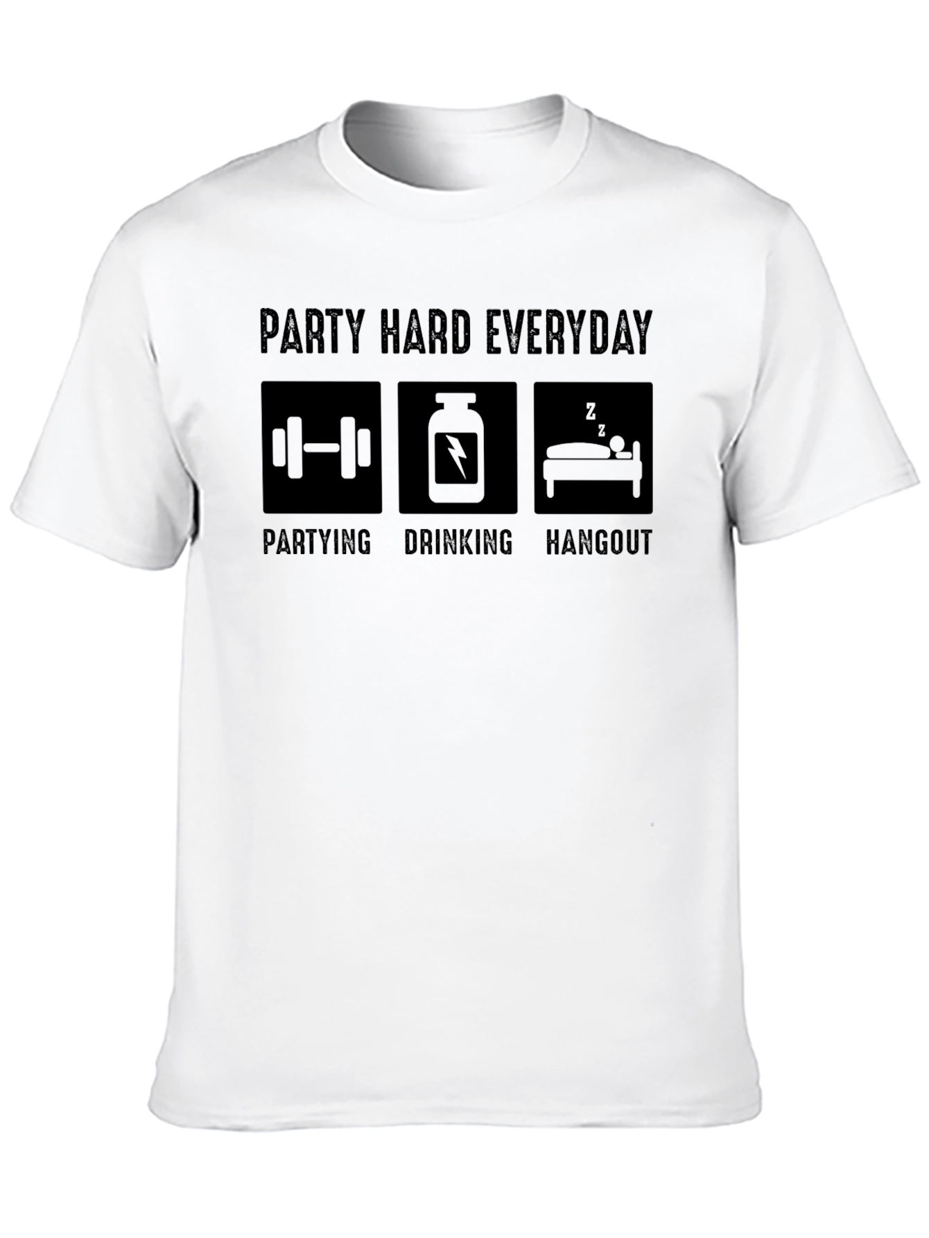 Party Hard Everyday Graphic T-Shirt