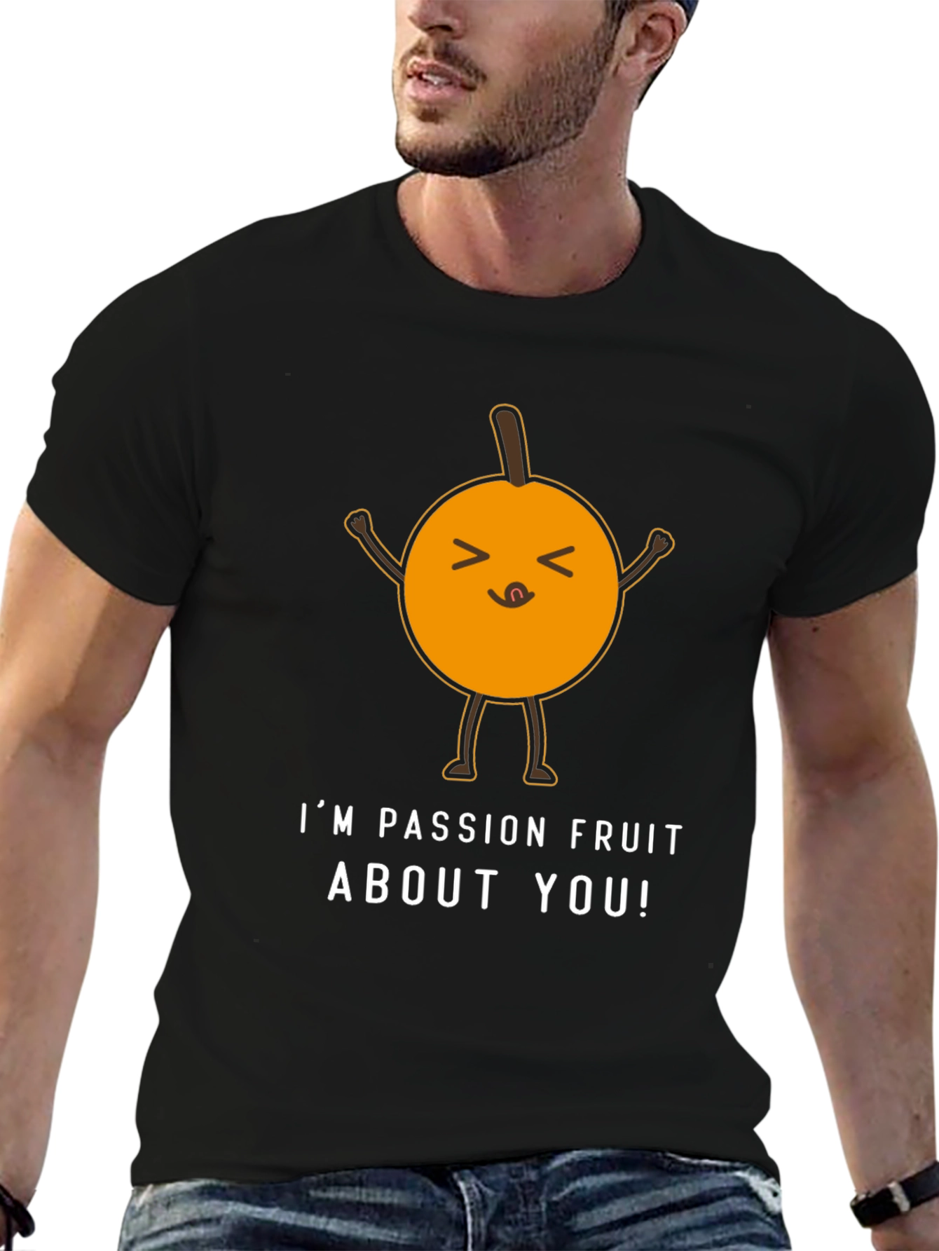 Passion Fruit About You T-Shirt - Black