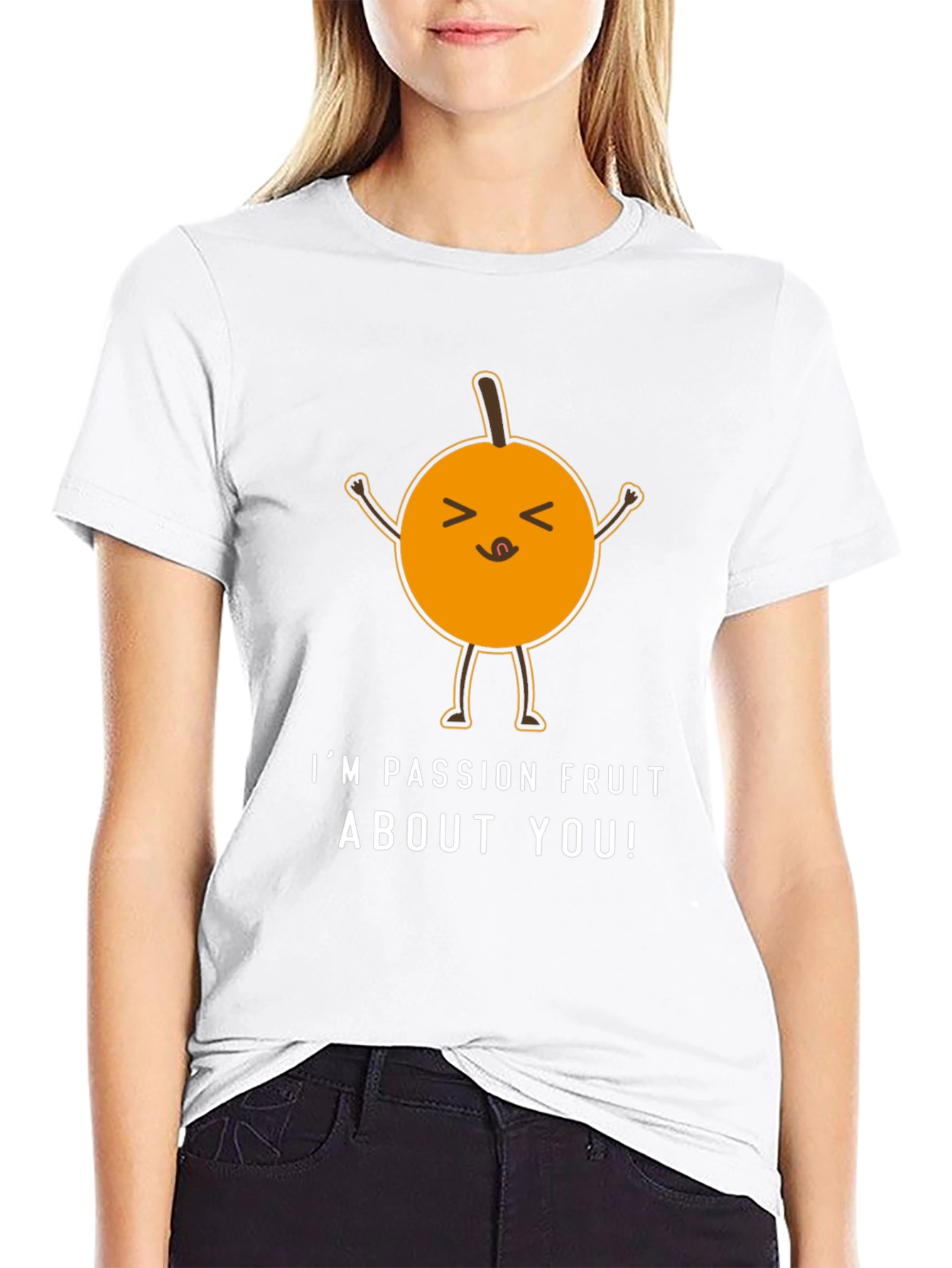 Passion Fruit About You T-Shirt - Black