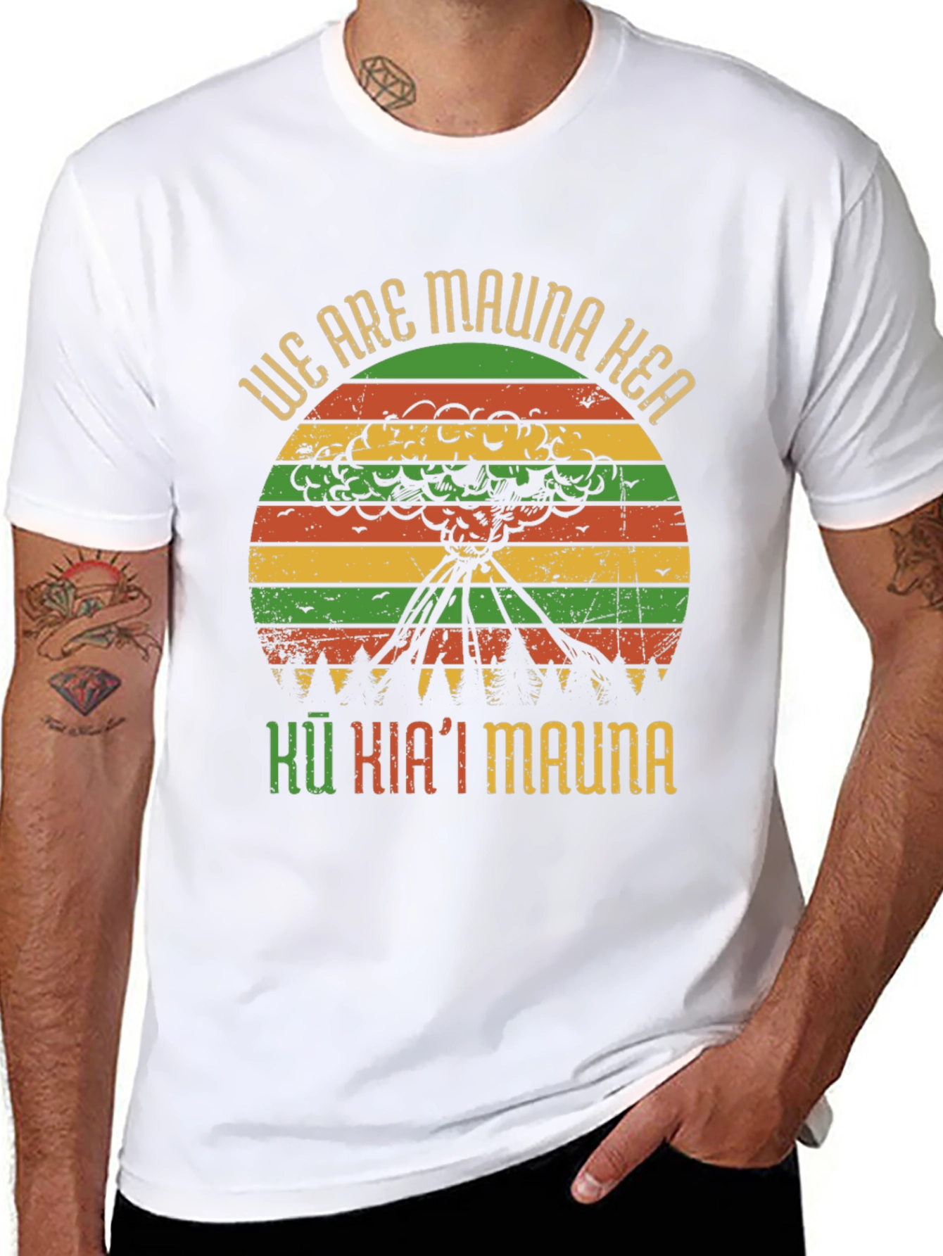 Mauna Kea T-Shirt - Stand for the Mountain