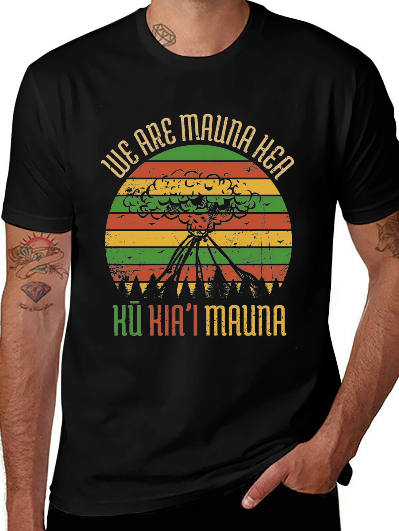 Mauna Kea T-Shirt - Stand for the Mountain