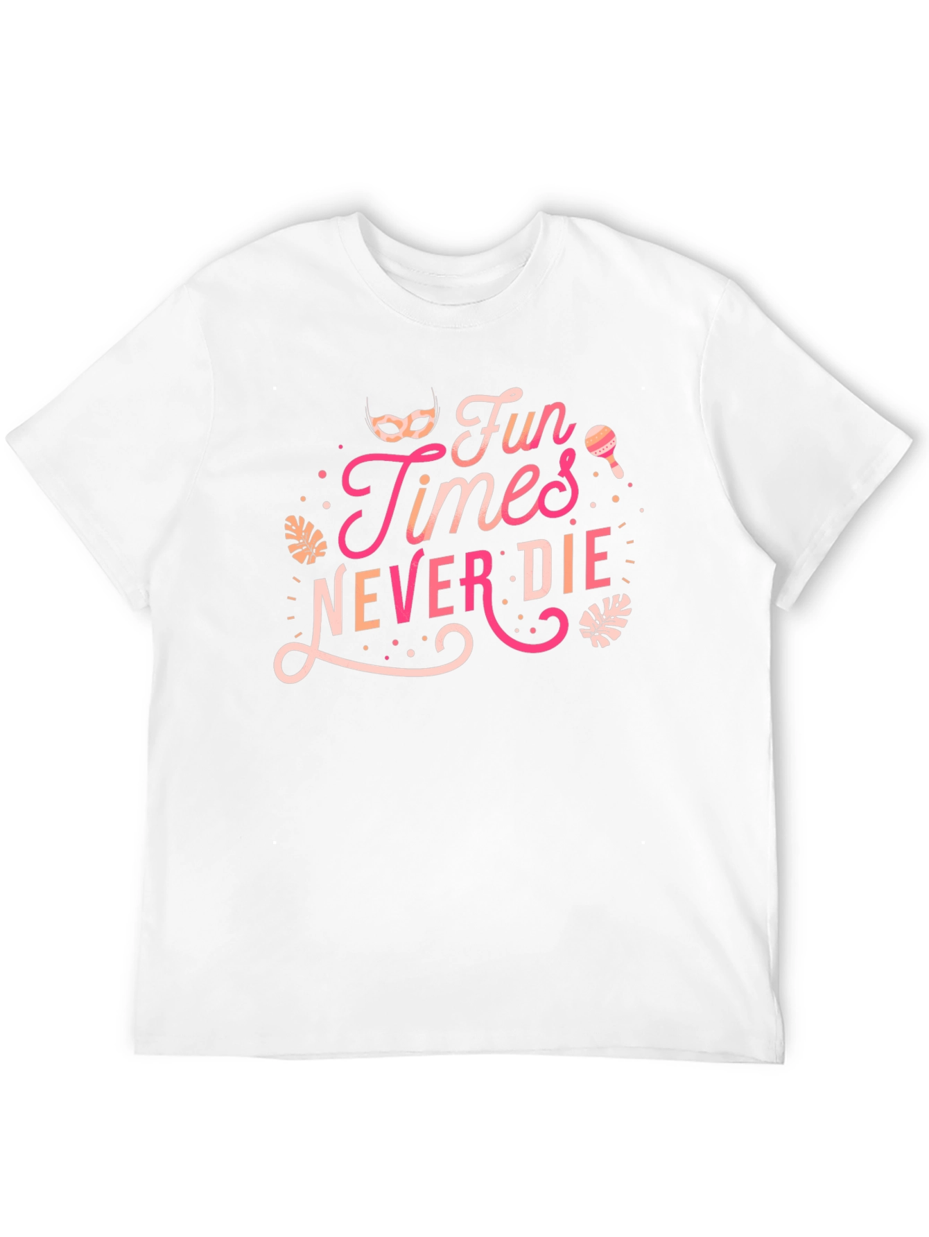 Fun Times Never Die Graphic Tee - Black