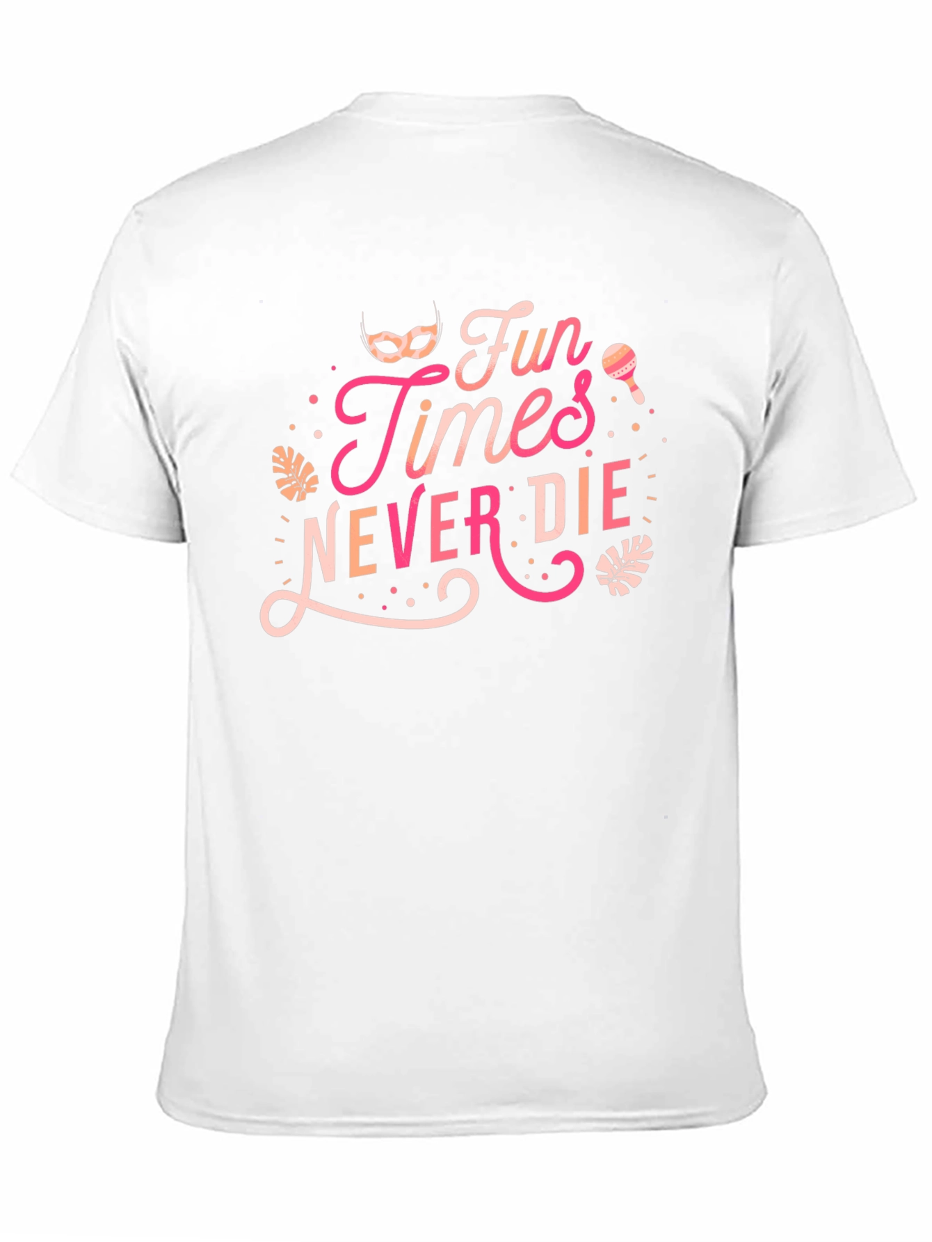 Fun Times Never Die Graphic Tee - Black