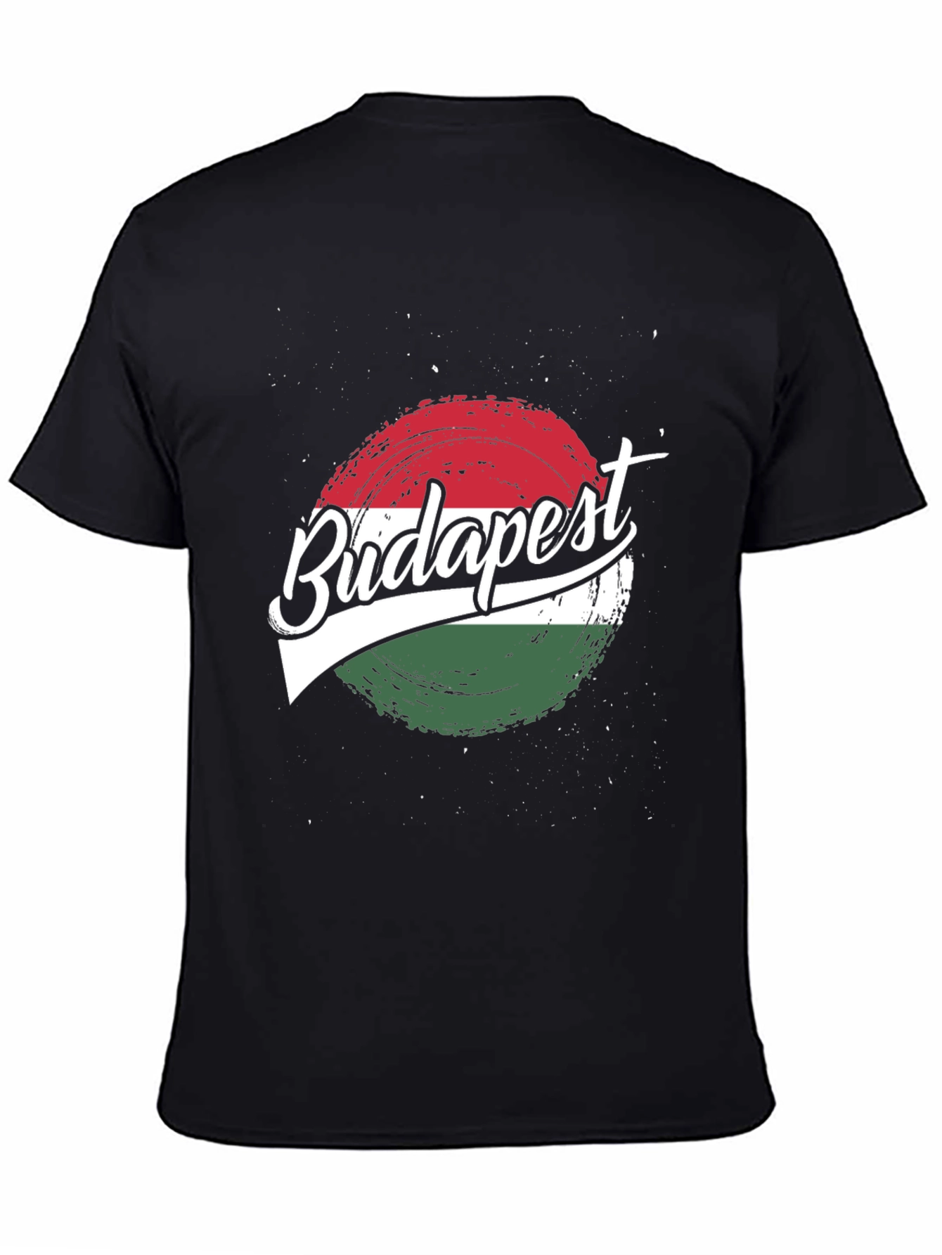 Budapest Flag Graphic T-Shirt