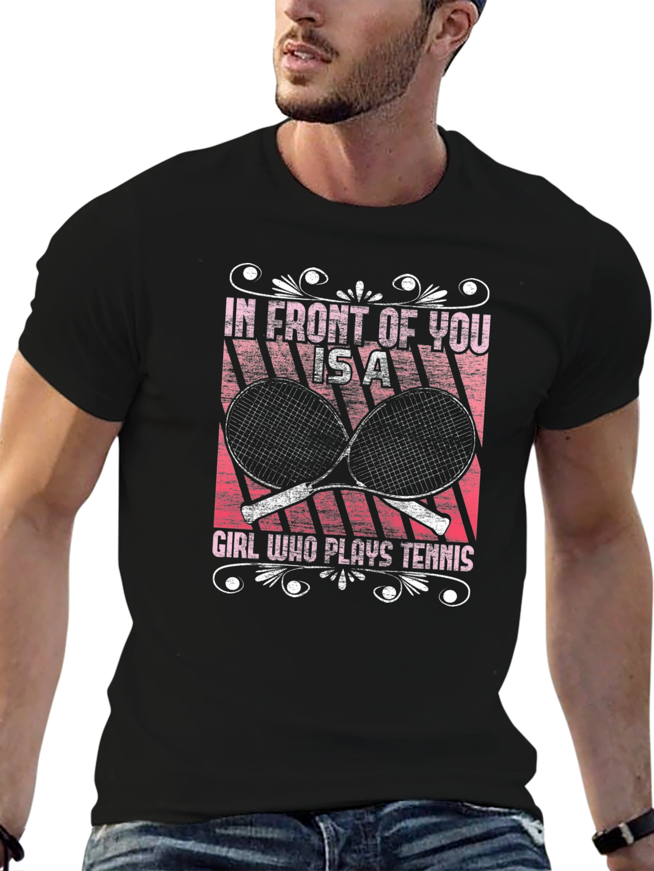 Tennis Girl Graphic Tee