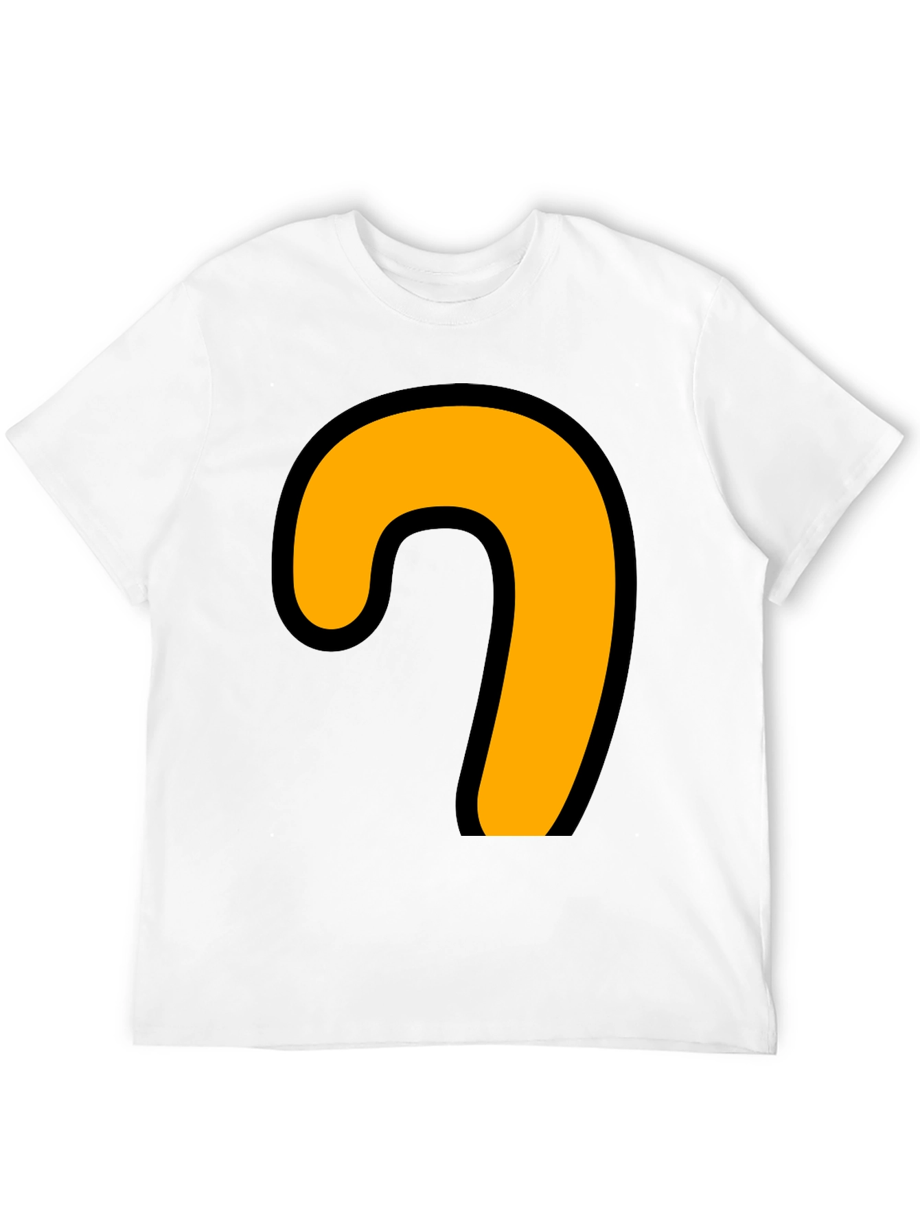 Cartoon Hook T-Shirt - Black Tee
