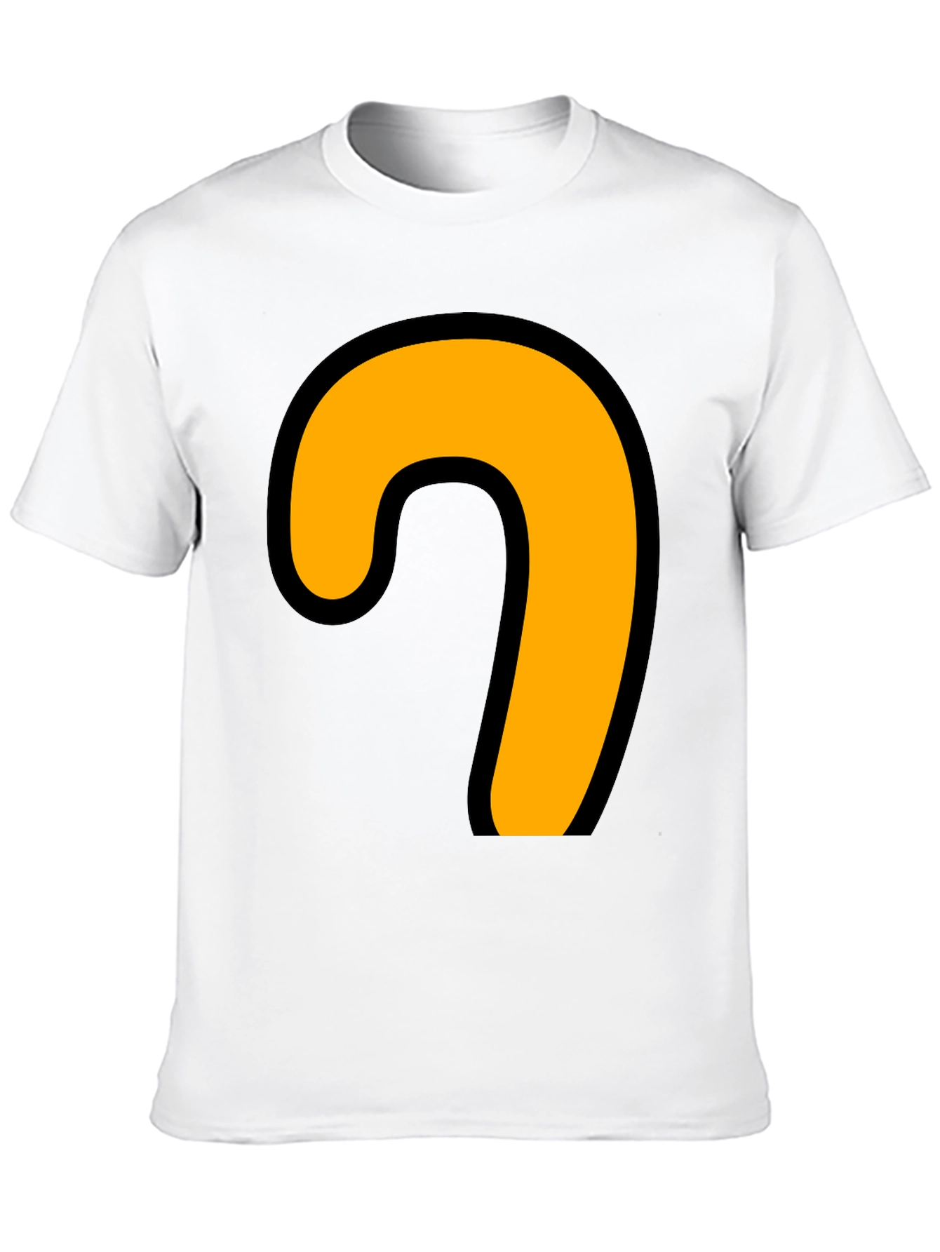 Cartoon Hook T-Shirt - Black Tee