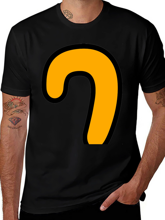 Cartoon Hook T-Shirt - Black Tee