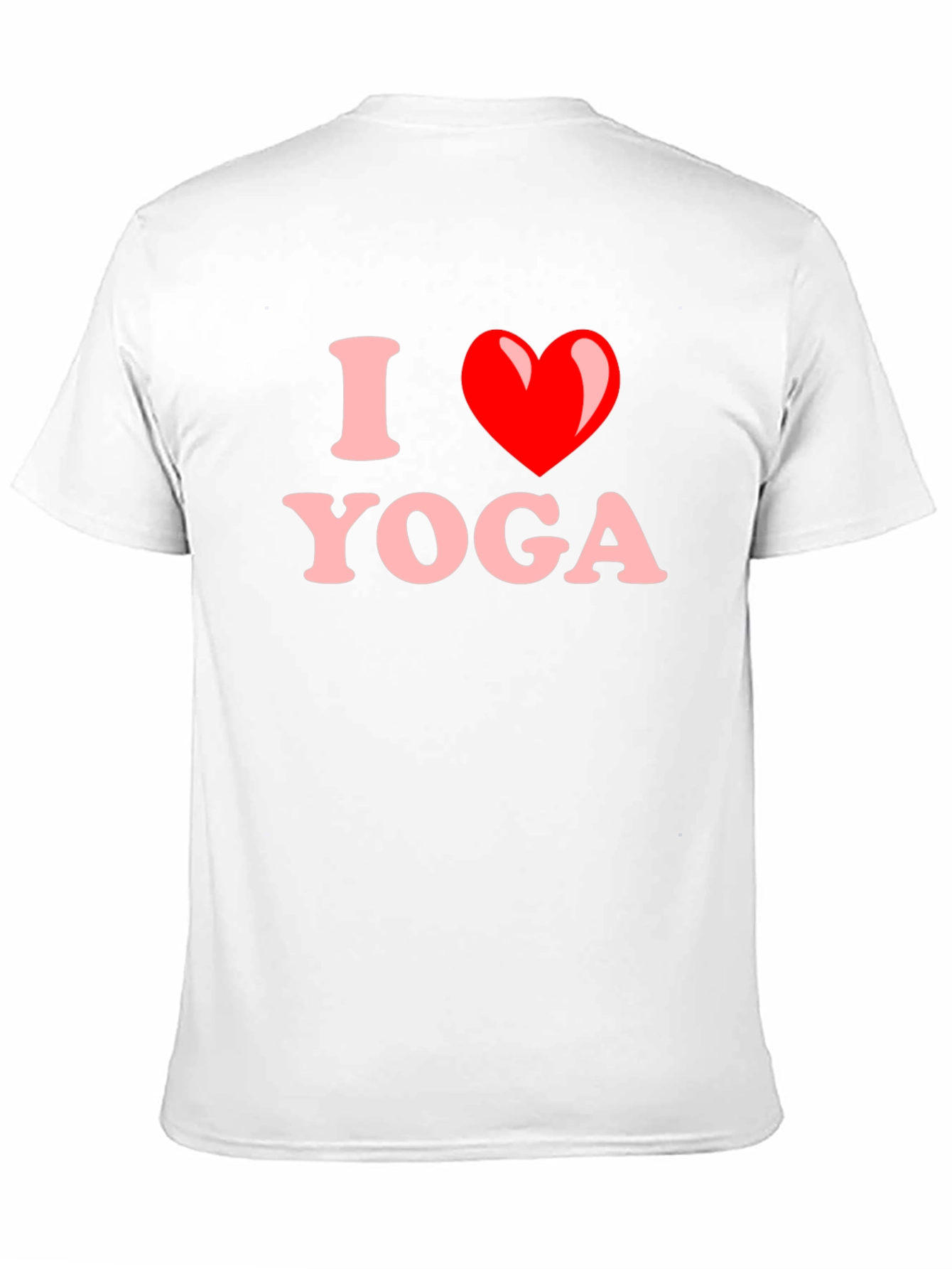 I Heart Yoga T-Shirt - Black Cotton Tee