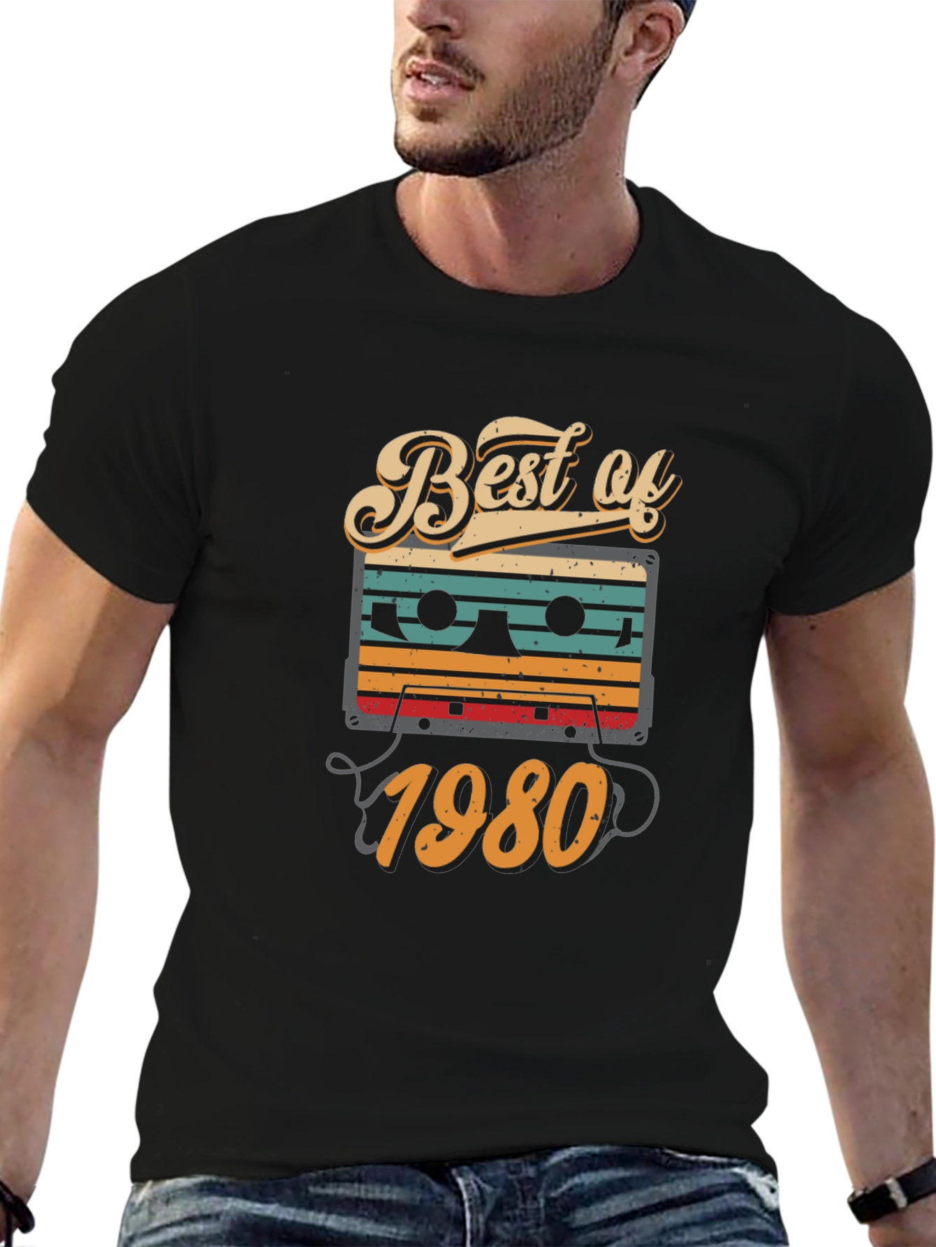 Best of 1980 Retro Cassette T-Shirt