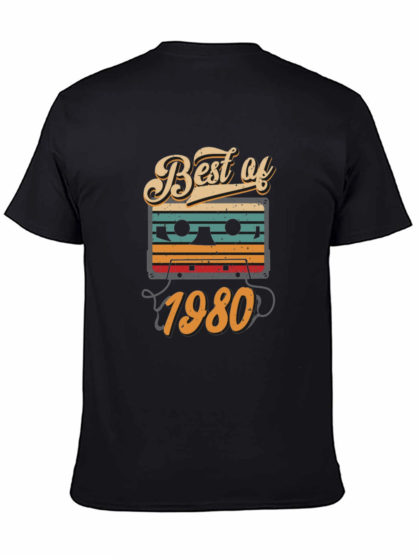 Best of 1980 Retro Cassette T-Shirt