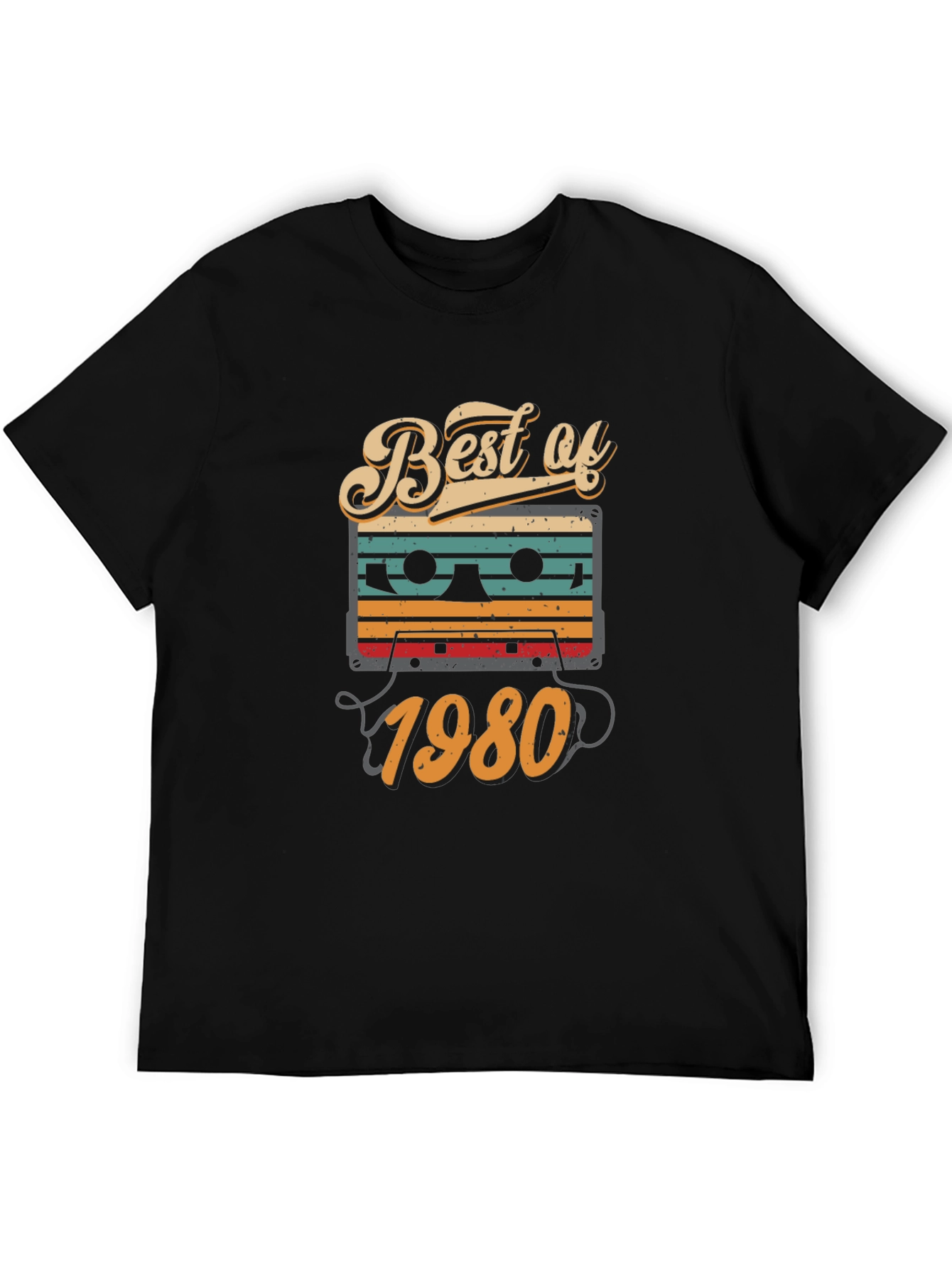 Best of 1980 Retro Cassette T-Shirt
