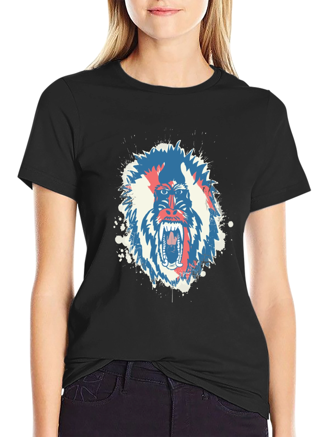 Bold Graphic Tee - Primate Design