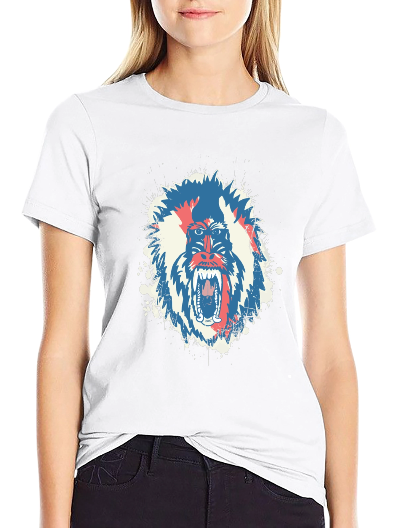 Bold Graphic Tee - Primate Design