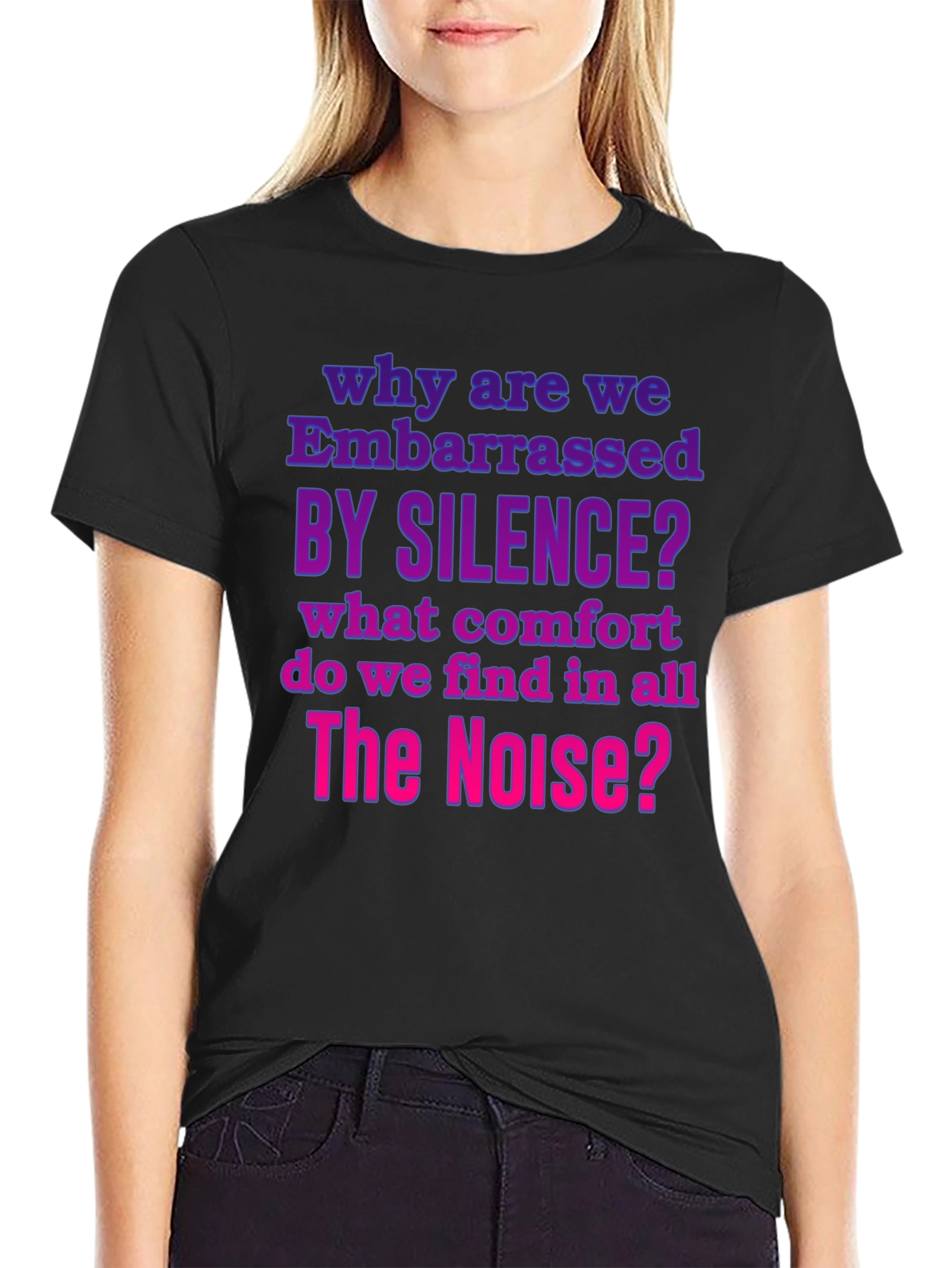 Embarrassed by Silence Graphic Tee