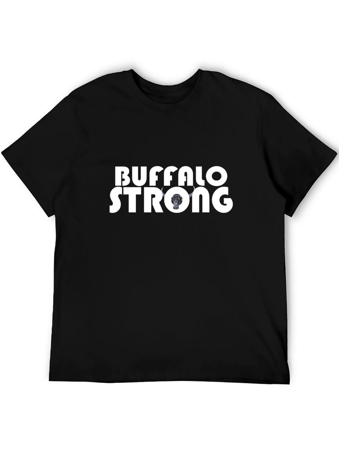 Buffalo Strong Black T-Shirt