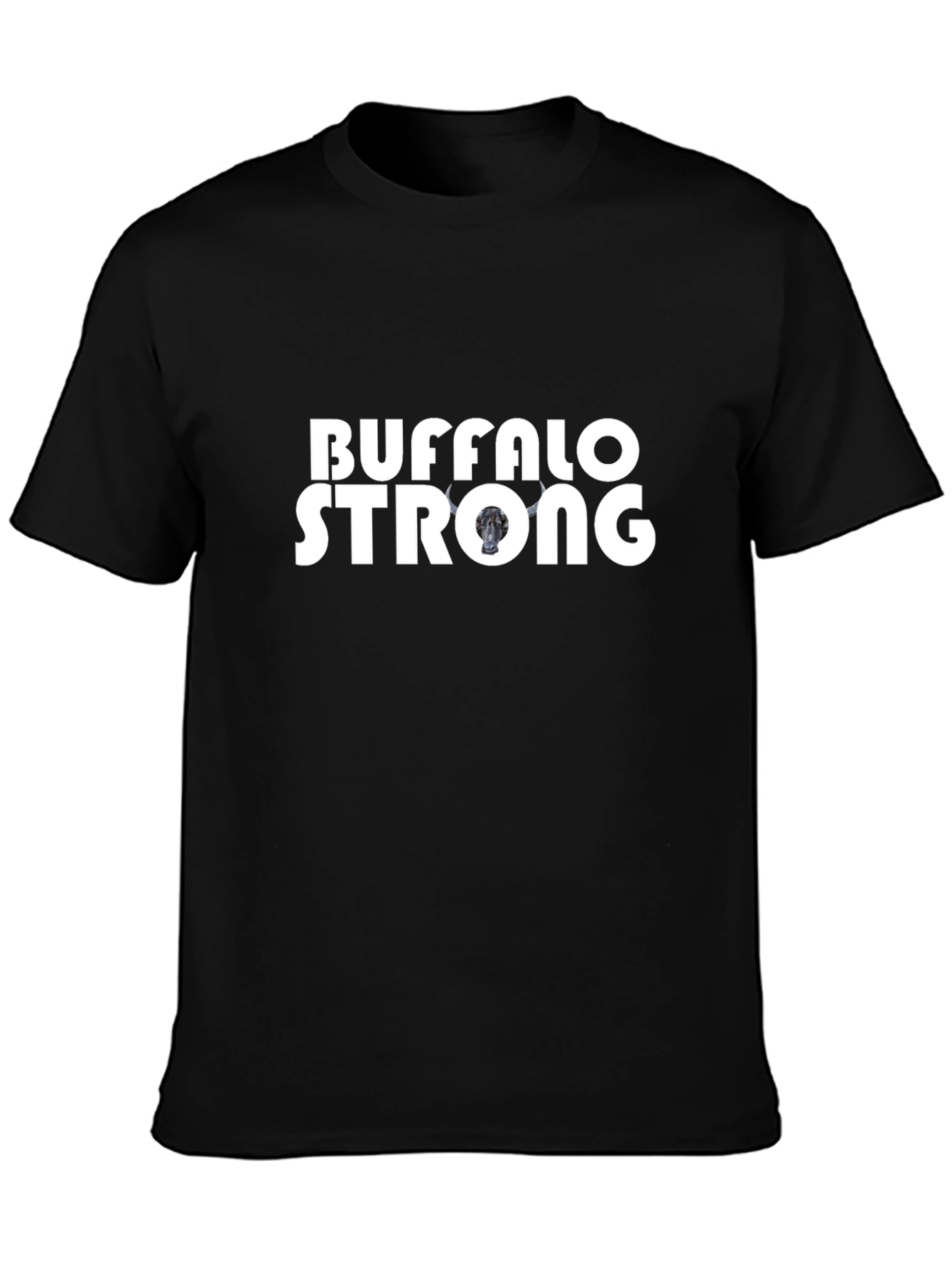 Buffalo Strong Black T-Shirt