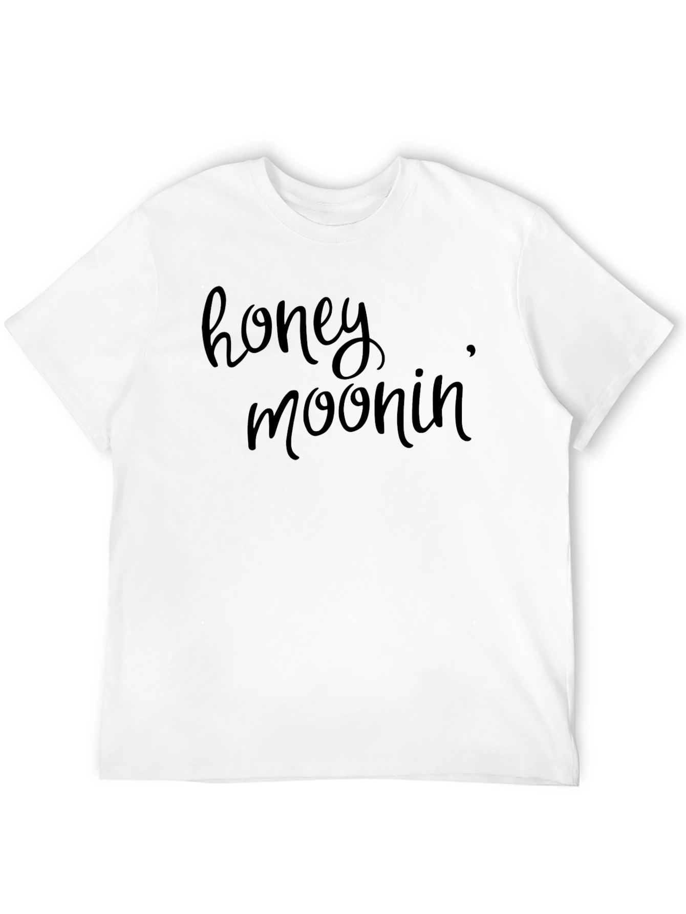 Honeymoonin Black Graphic Tee