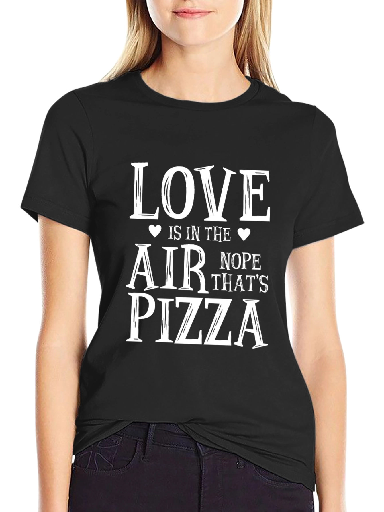 Love is in the Air Pizza T-Shirt