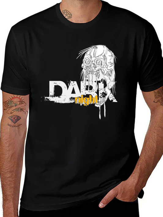 Dark Night Graphic Print T-Shirt