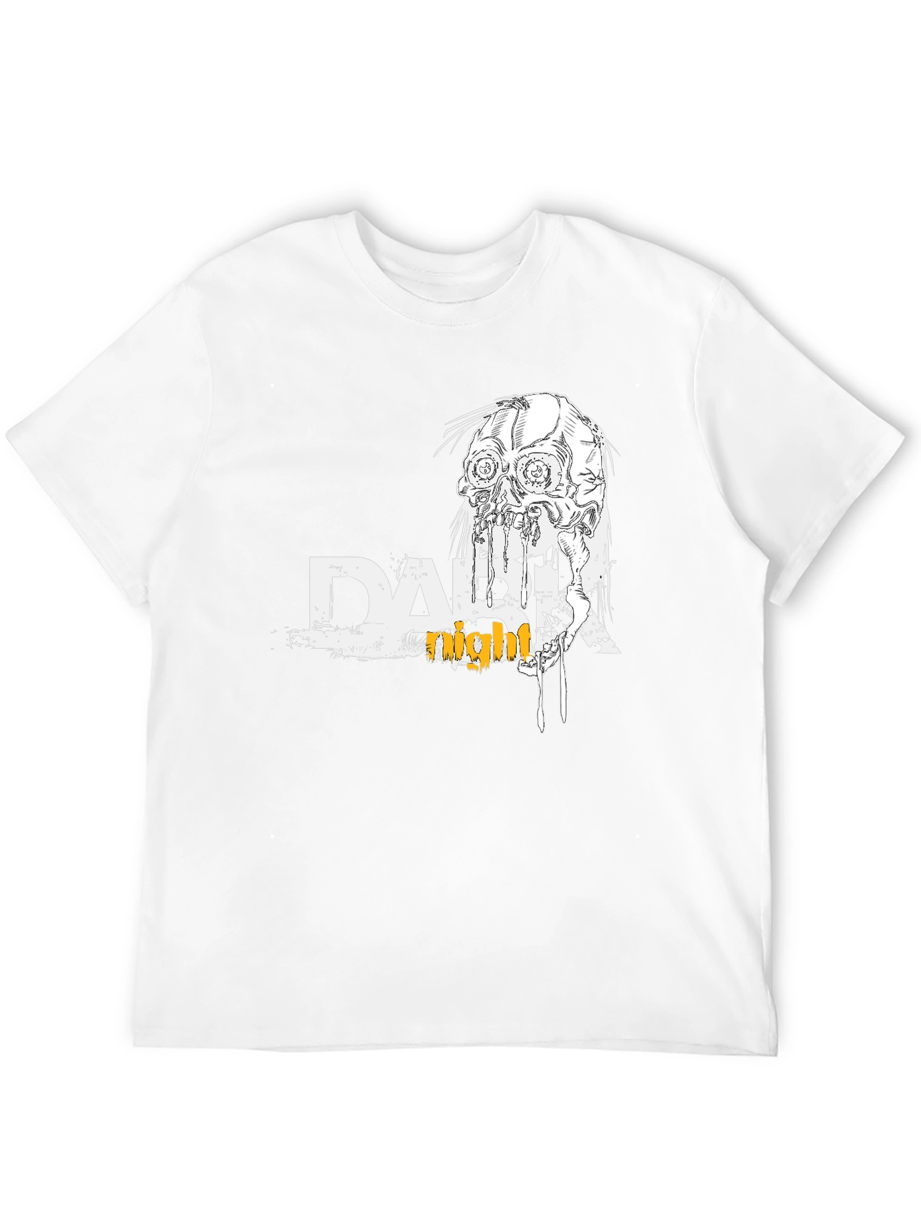 Dark Night Graphic Print T-Shirt