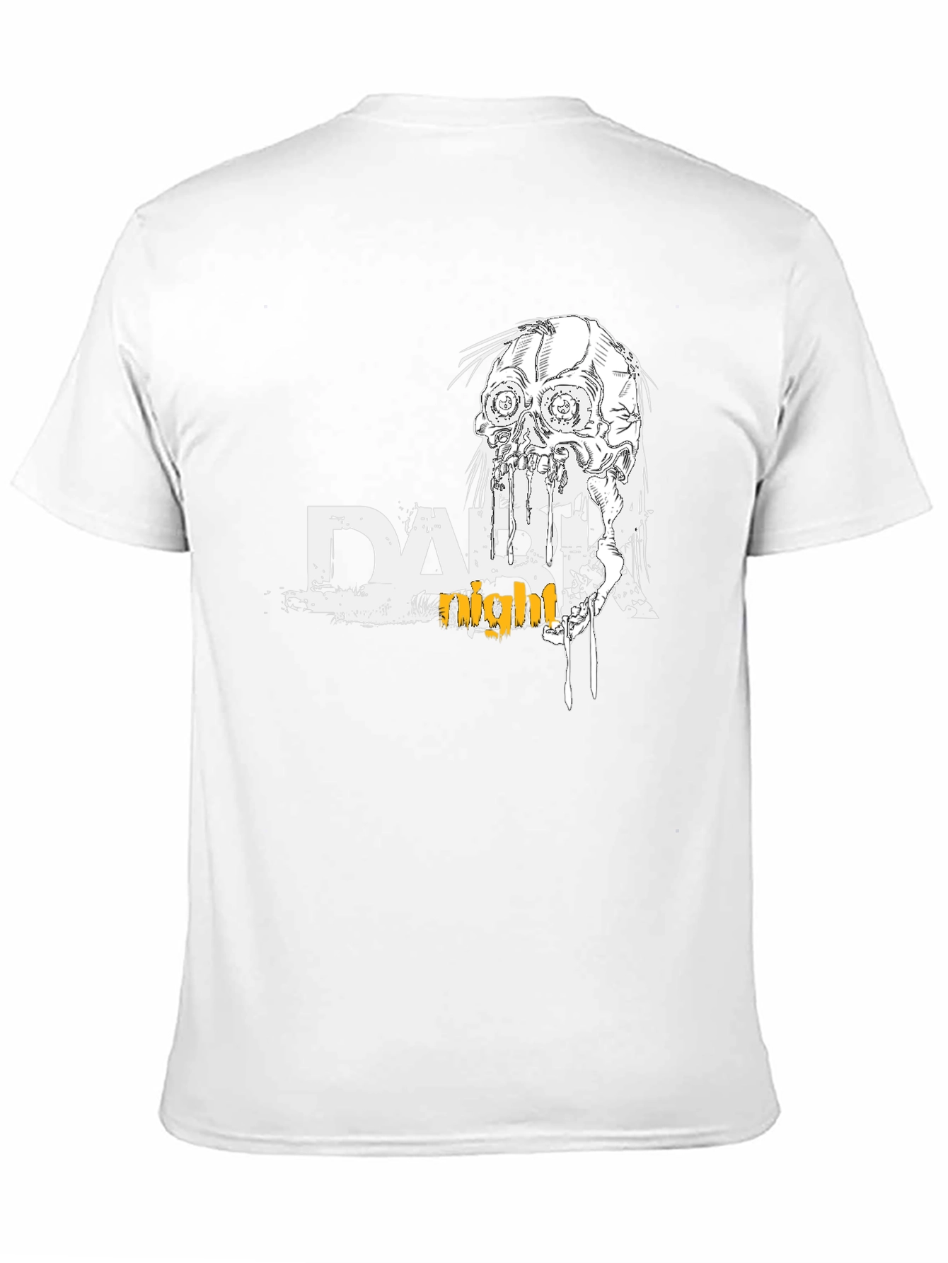 Dark Night Graphic Print T-Shirt