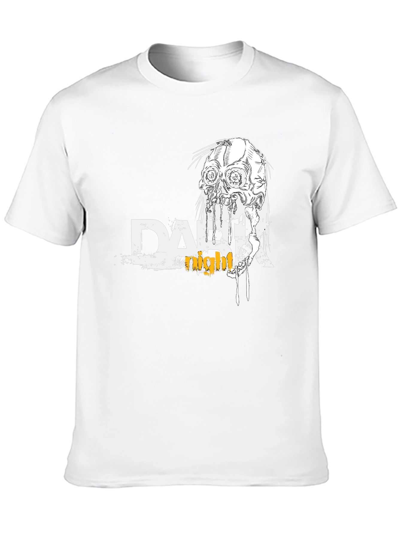 Dark Night Graphic Print T-Shirt