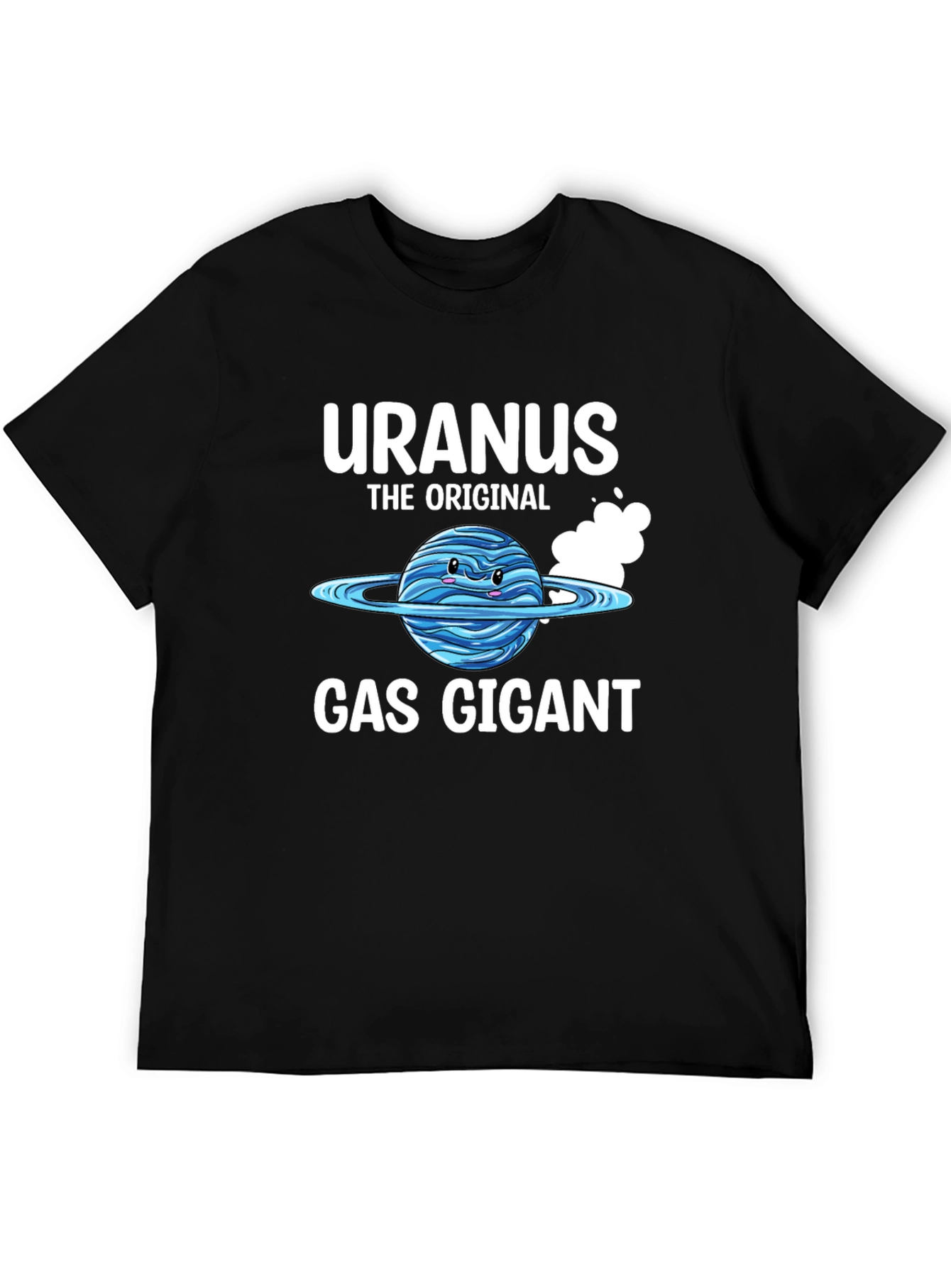 Uranus Gas Giant Graphic T-Shirt - Funny Space Tee