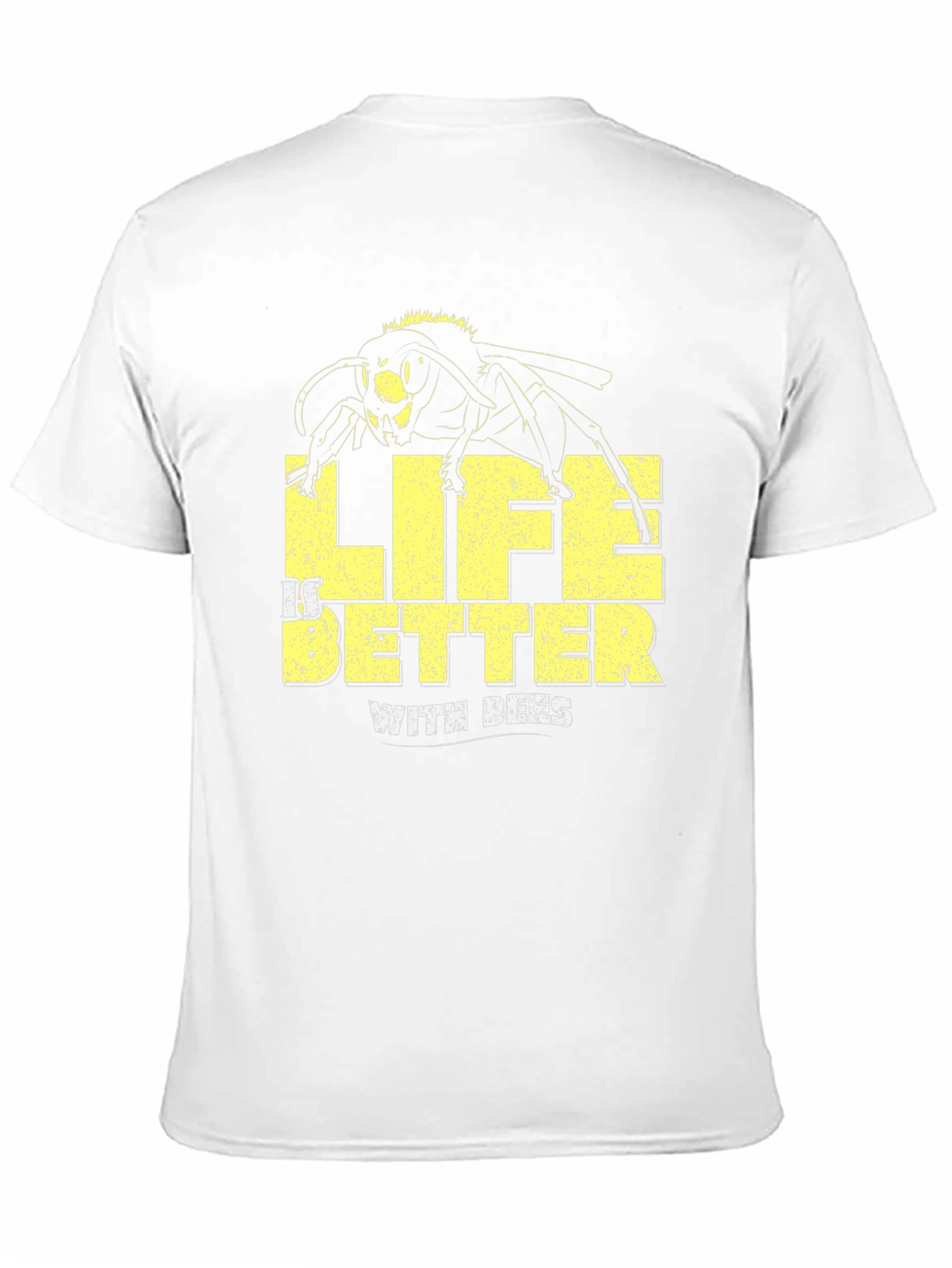 Life is Better with Bees Black T-Shirt