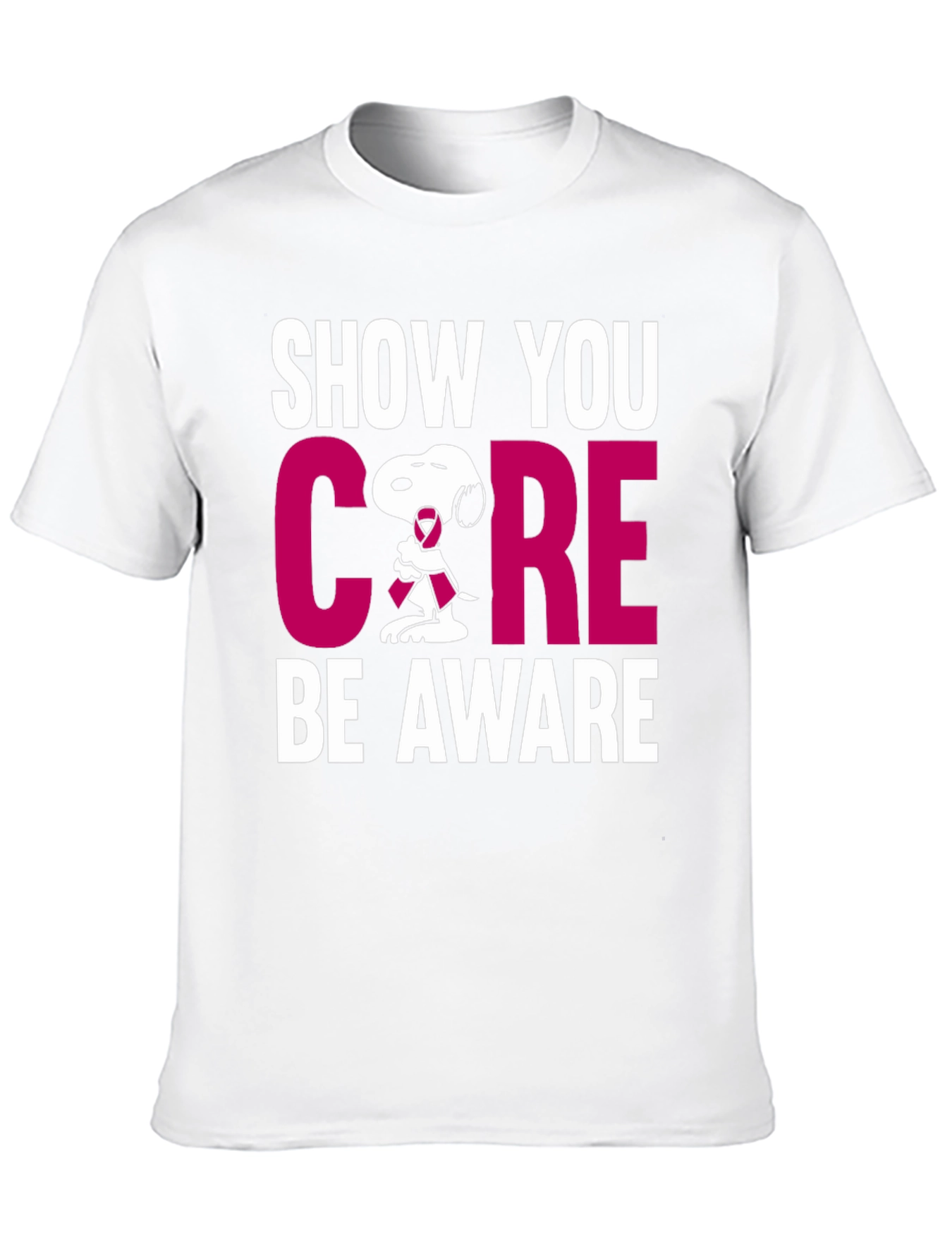 Show You Care Snoopy T-Shirt